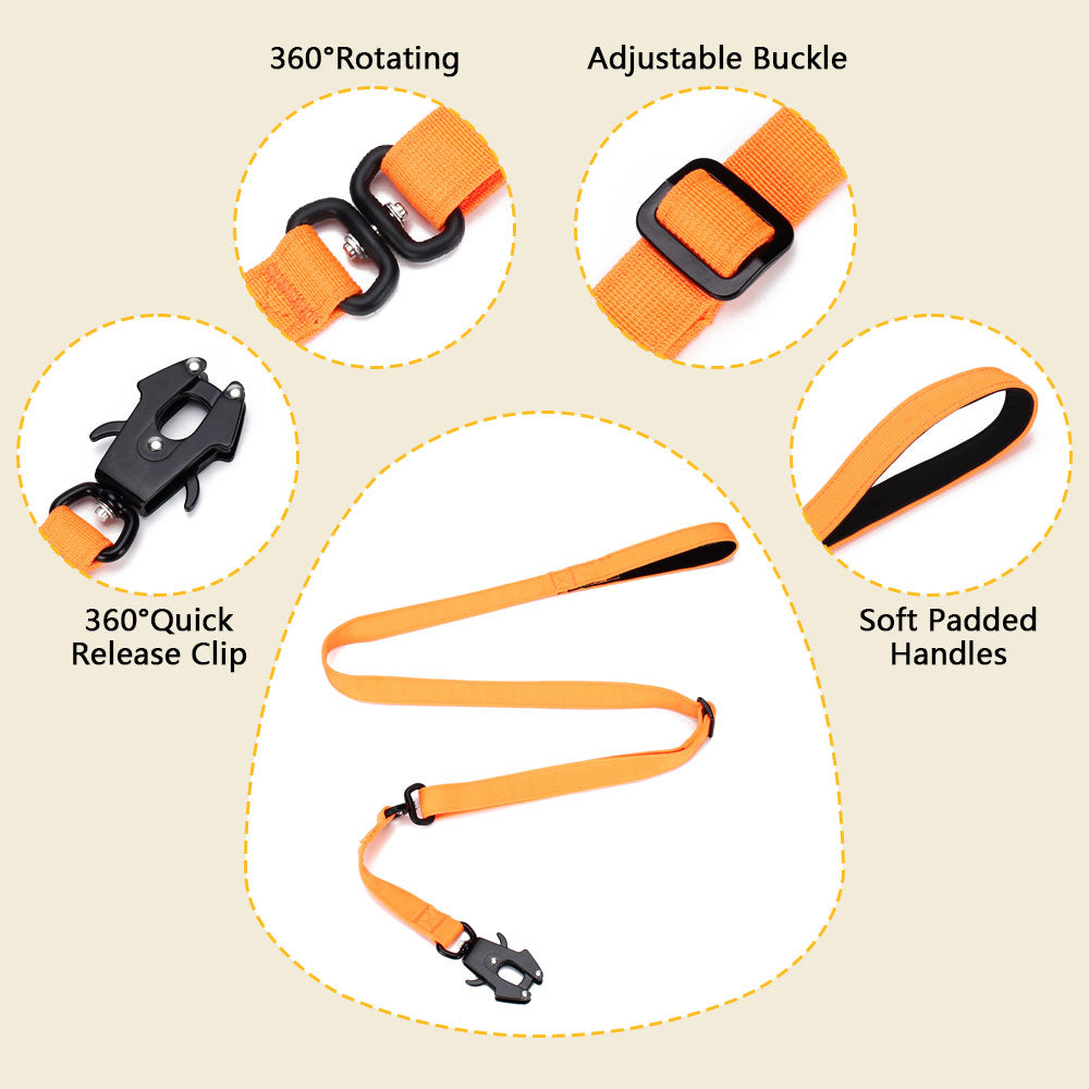Ole Boy Adjustable Length Quick Release Dog Collar/Leash Set