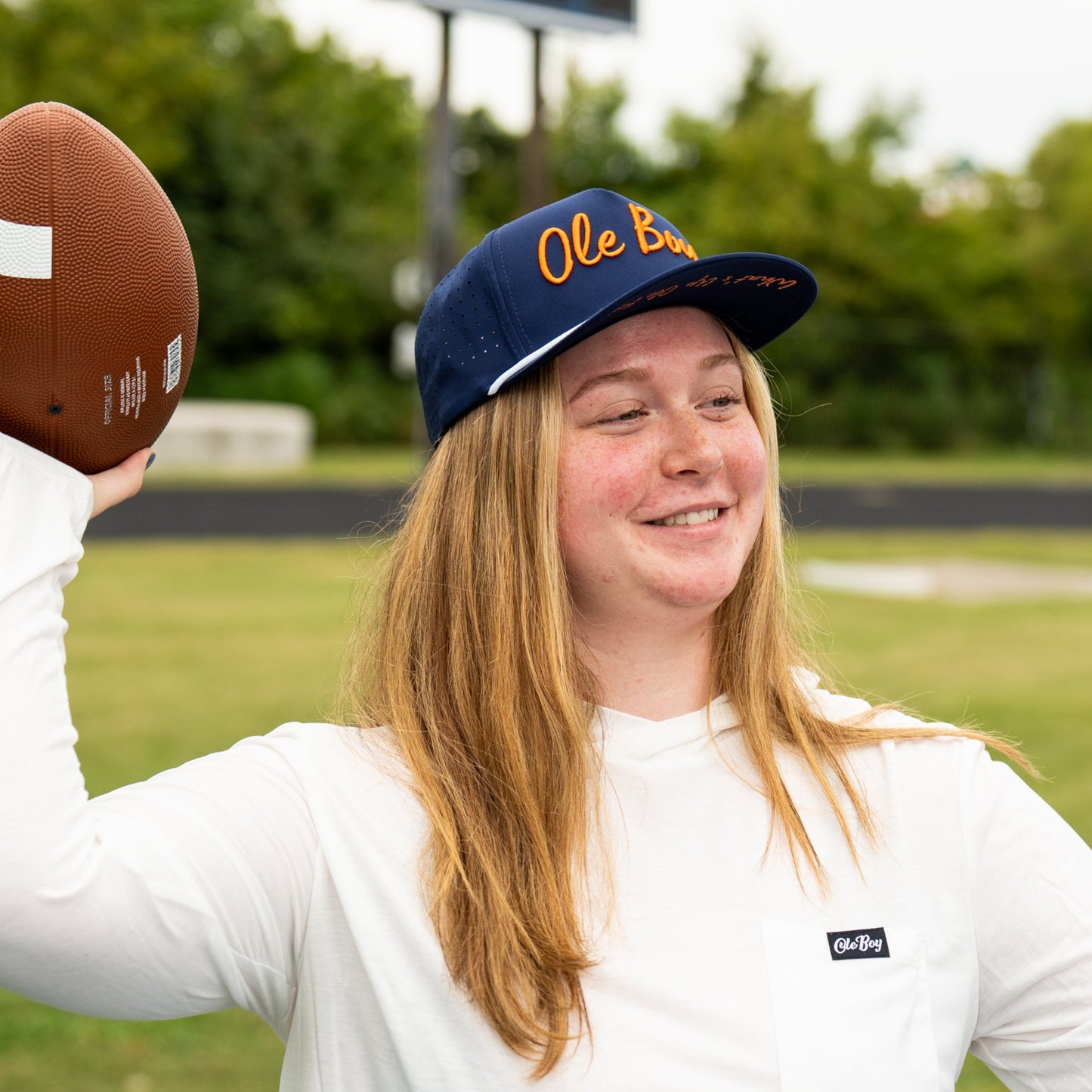 OLE BOY Auburn Game Day Performance Golf Hat
