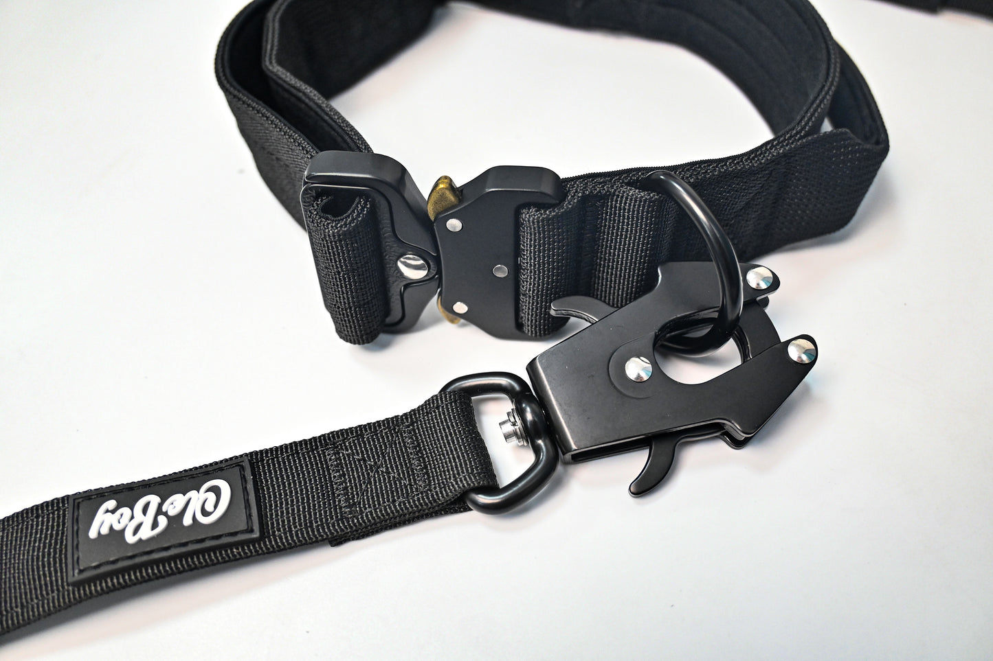 Ole Boy Adjustable Length Quick Release Dog Collar/Leash Set