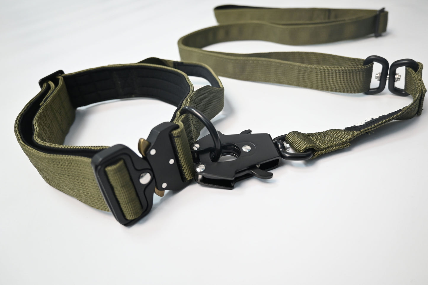 Ole Boy Adjustable Length Quick Release Dog Collar/Leash Set