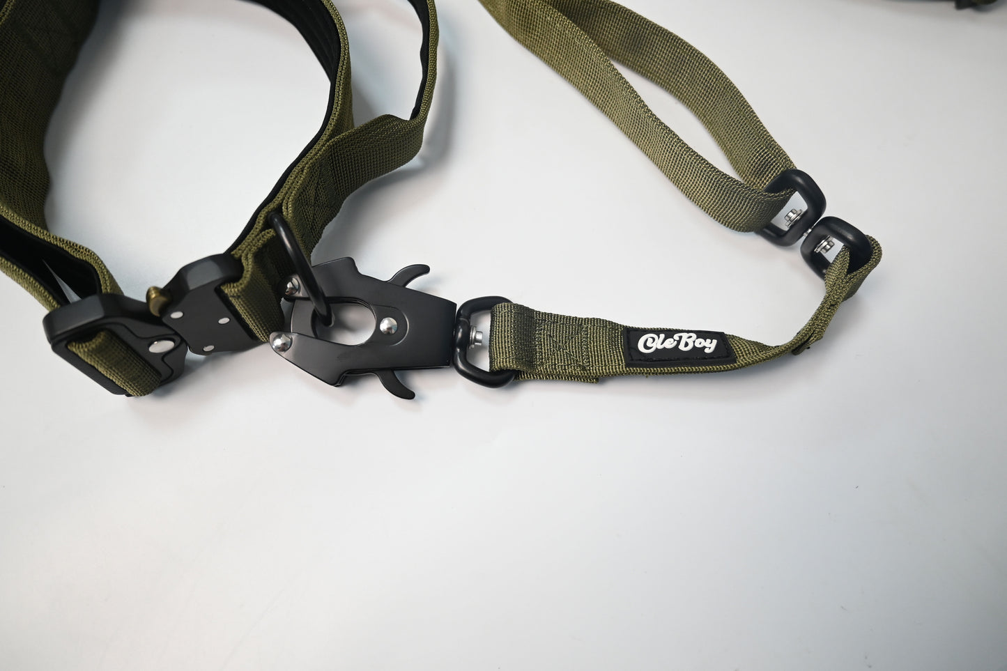 Ole Boy Adjustable Length Quick Release Dog Collar/Leash Set