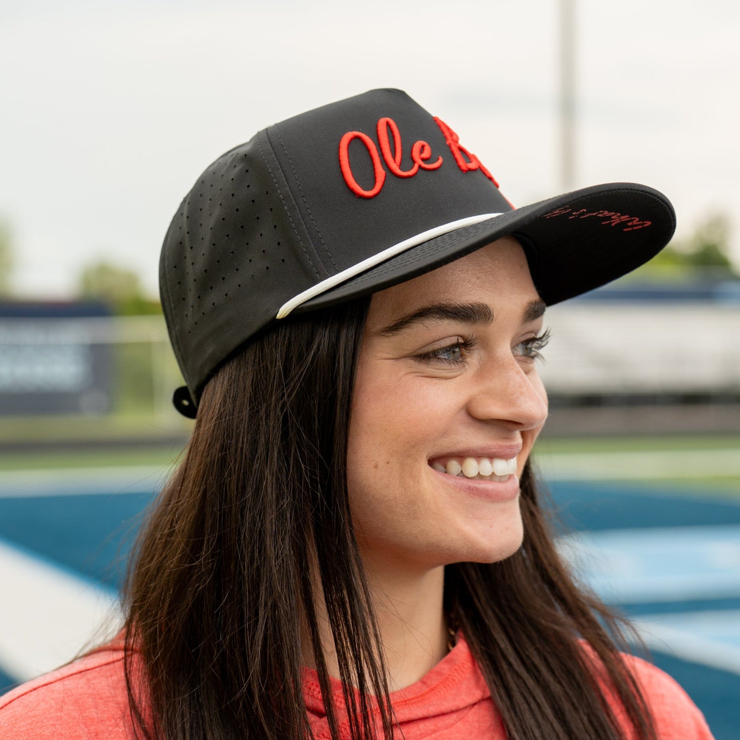 OLE BOY Georgia Game Day Performance Golf Hat - Black