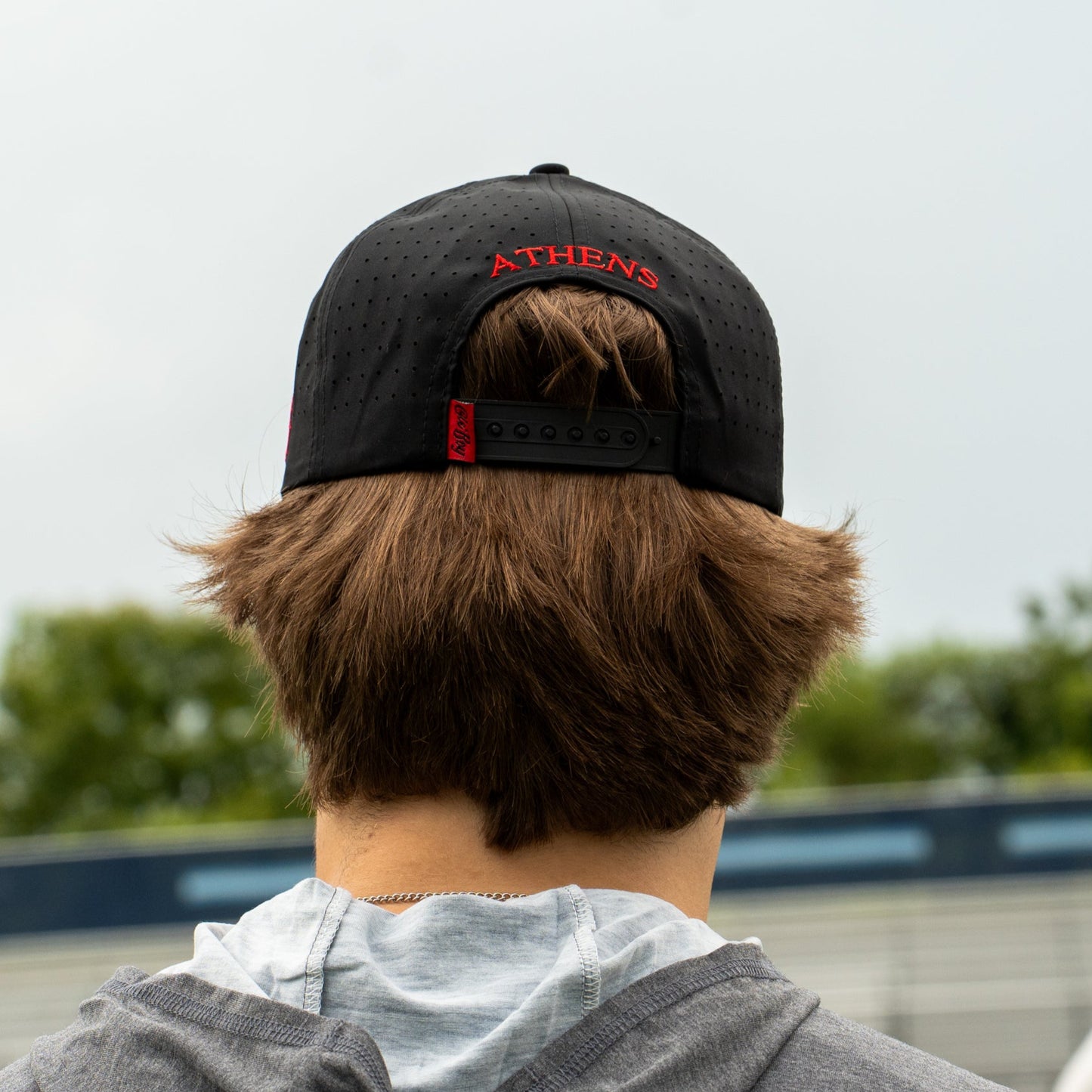 OLE BOY Georgia Game Day Performance Golf Hat - Black