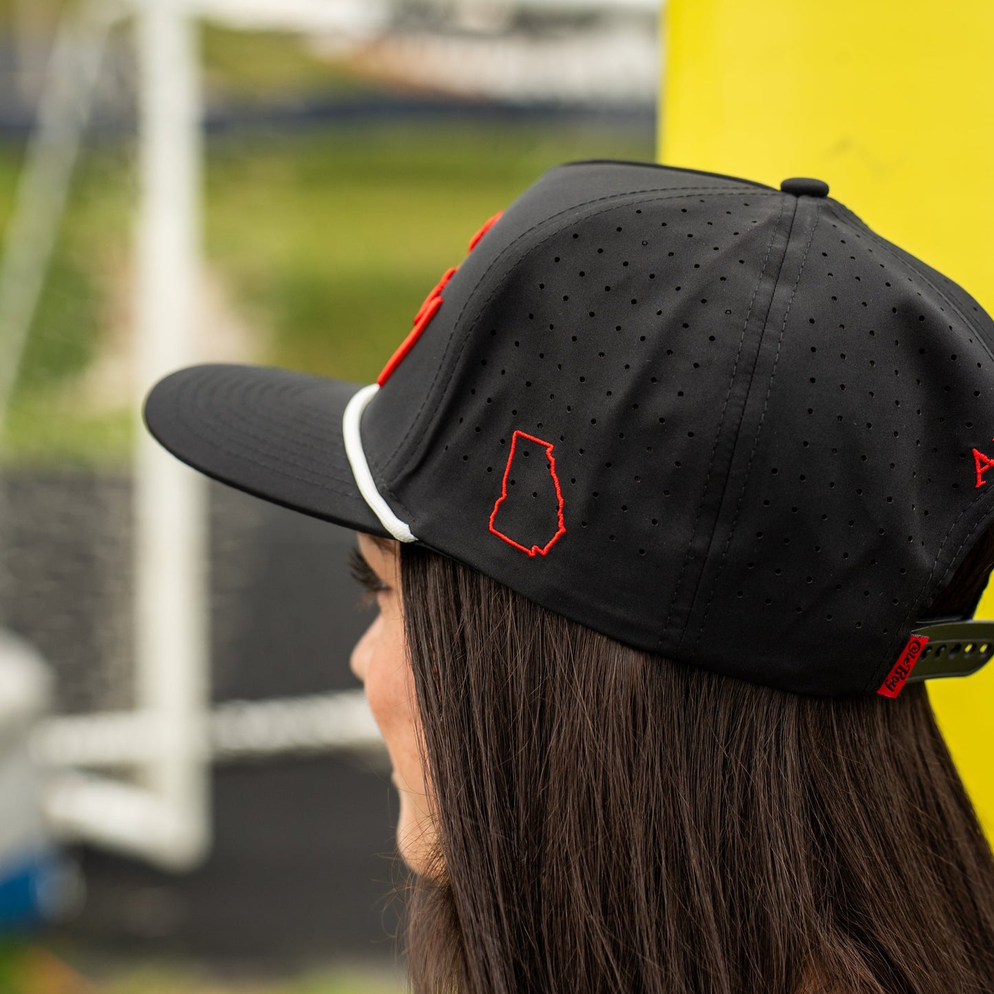 OLE BOY Georgia Game Day Performance Golf Hat - Black