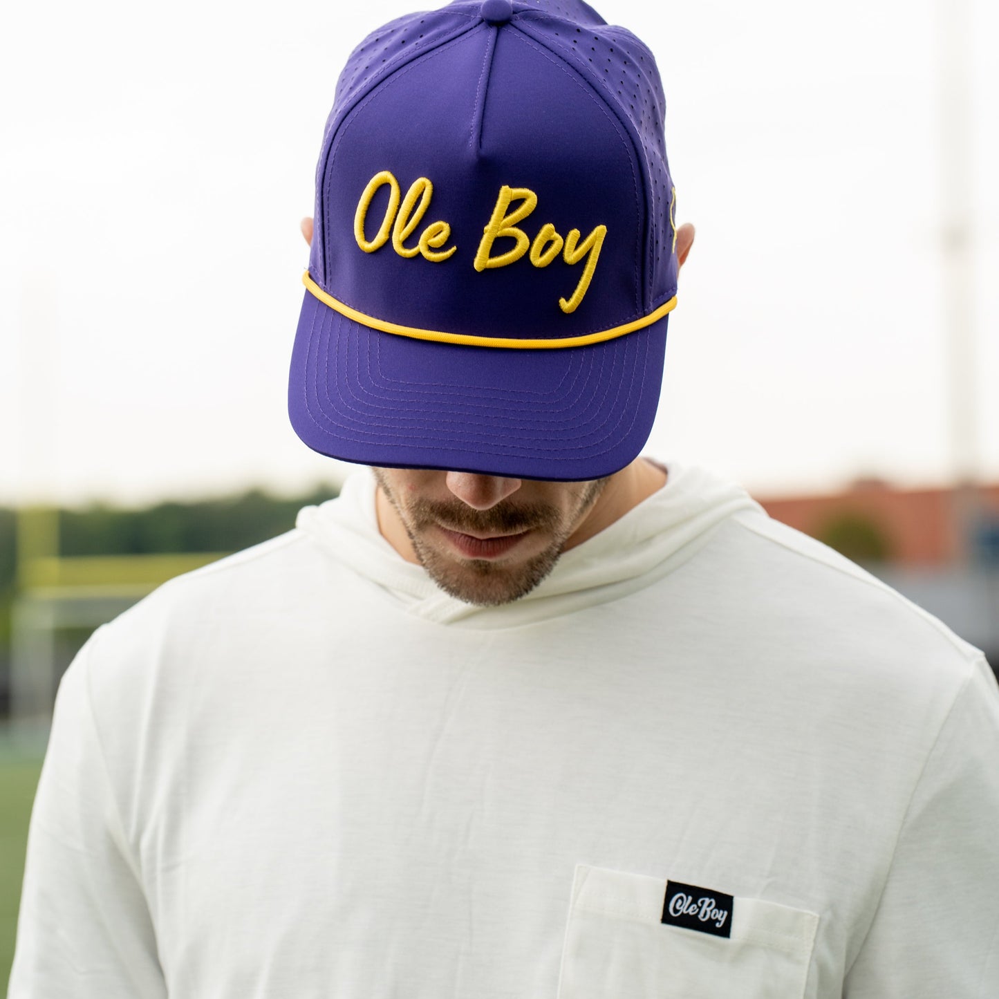 OLE BOY Louisiana Game Day Performance Golf Hat