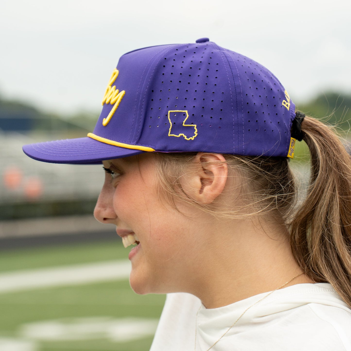 OLE BOY Louisiana Game Day Performance Golf Hat