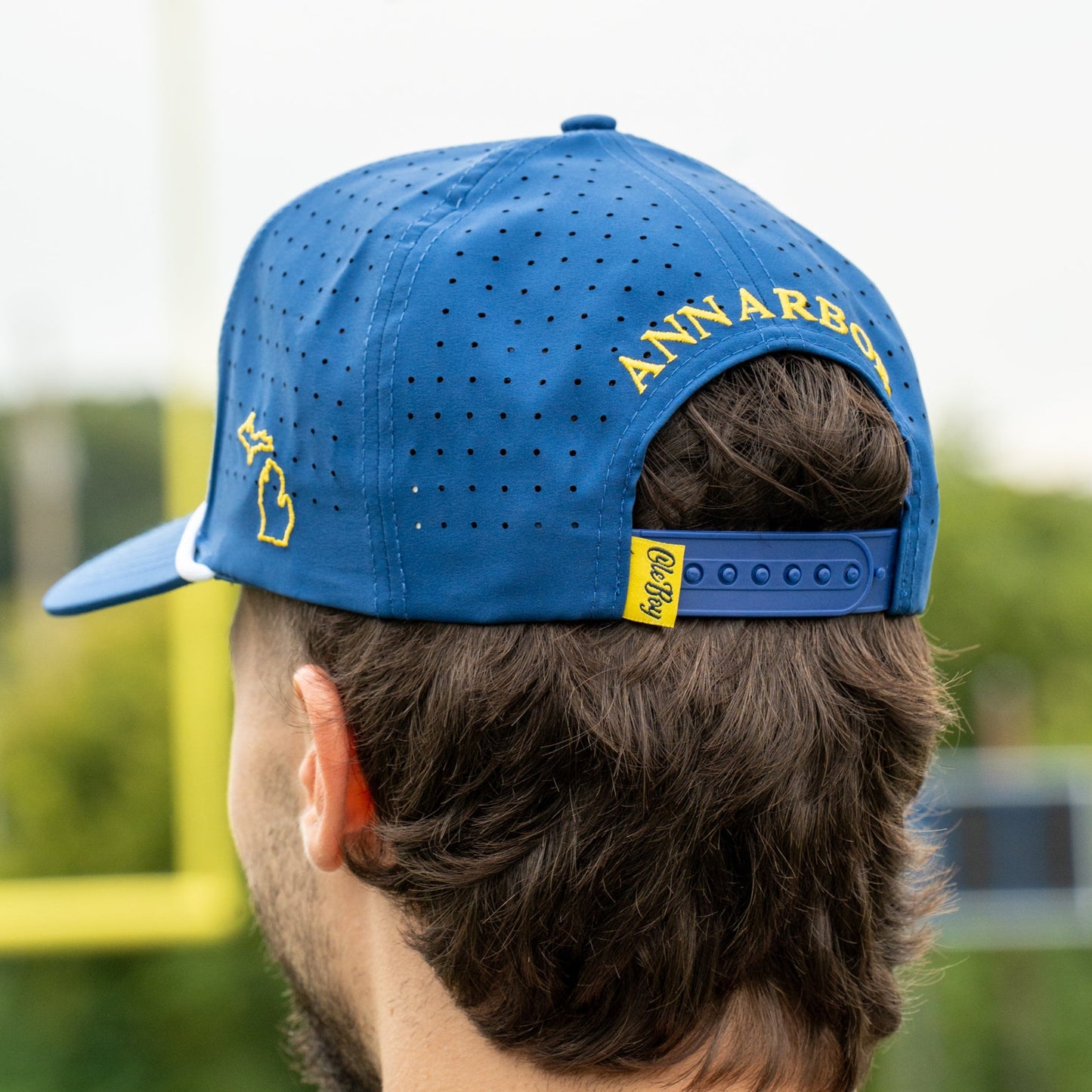 OLE BOY Ann Arbor Game Day Performance Golf Hat
