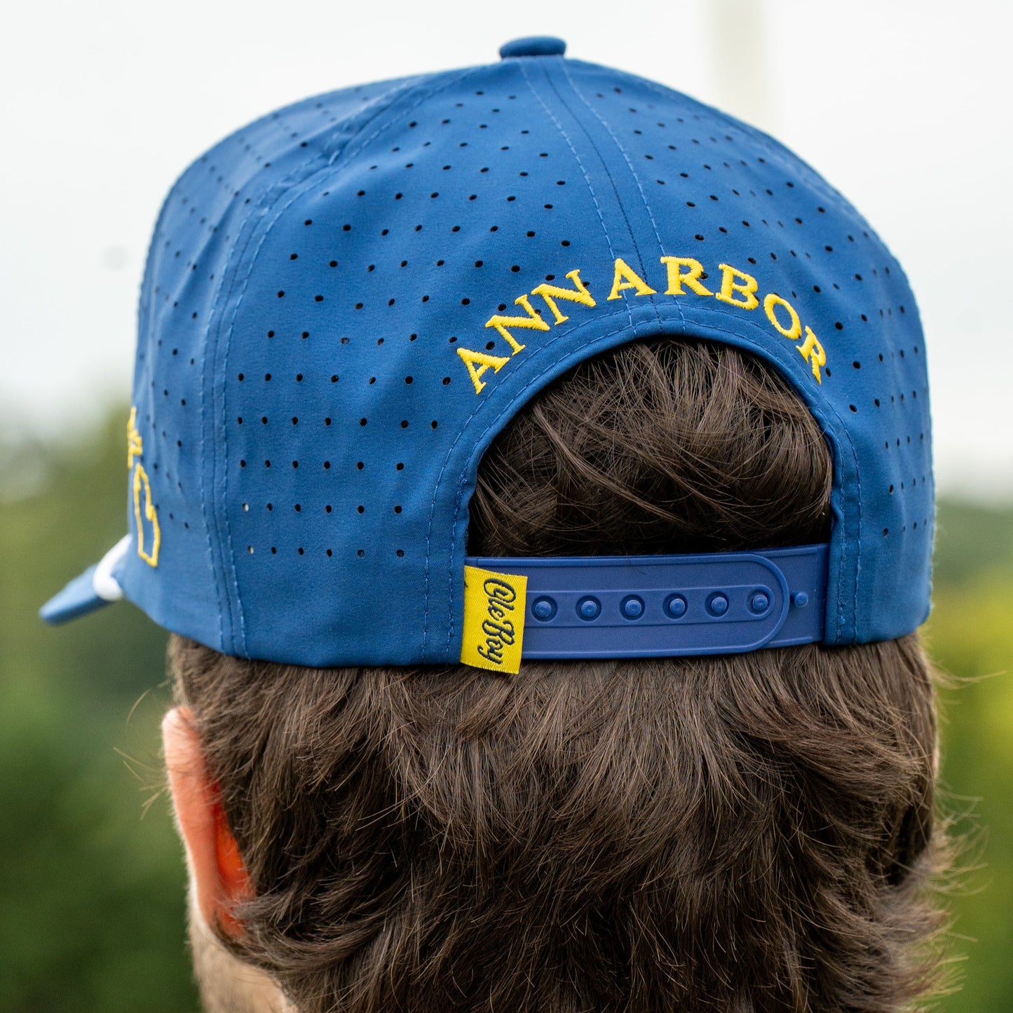 OLE BOY Ann Arbor Game Day Performance Golf Hat