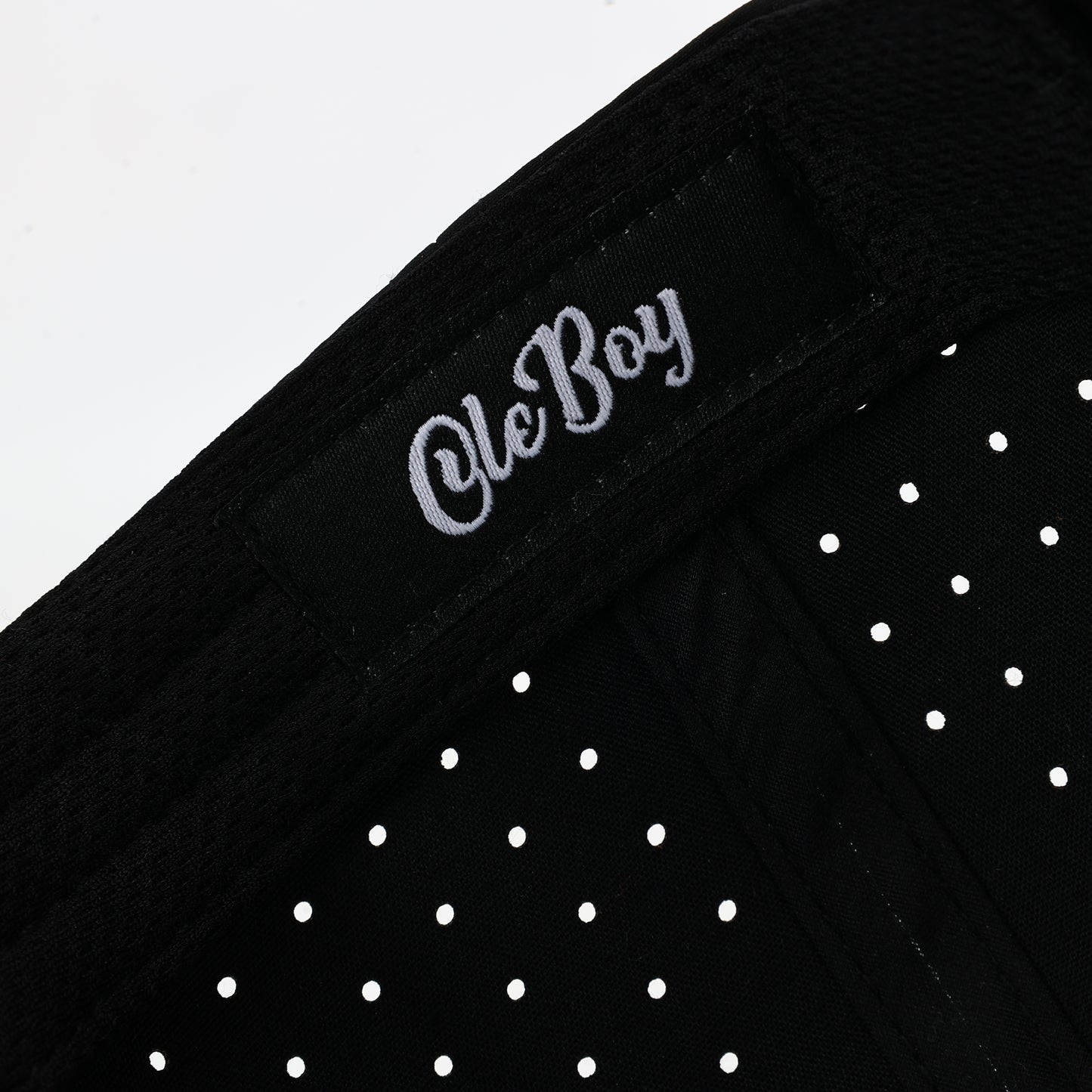 OLE BOY Black Performance Golf Hat