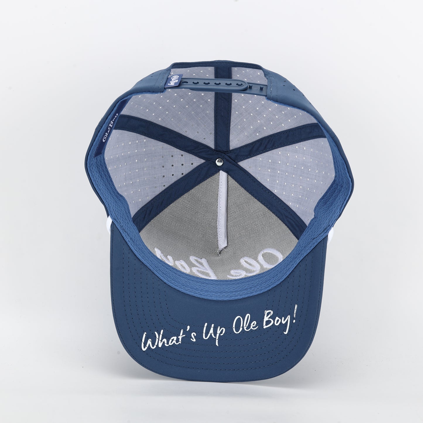 OLE BOY Blue Performance Golf Hat