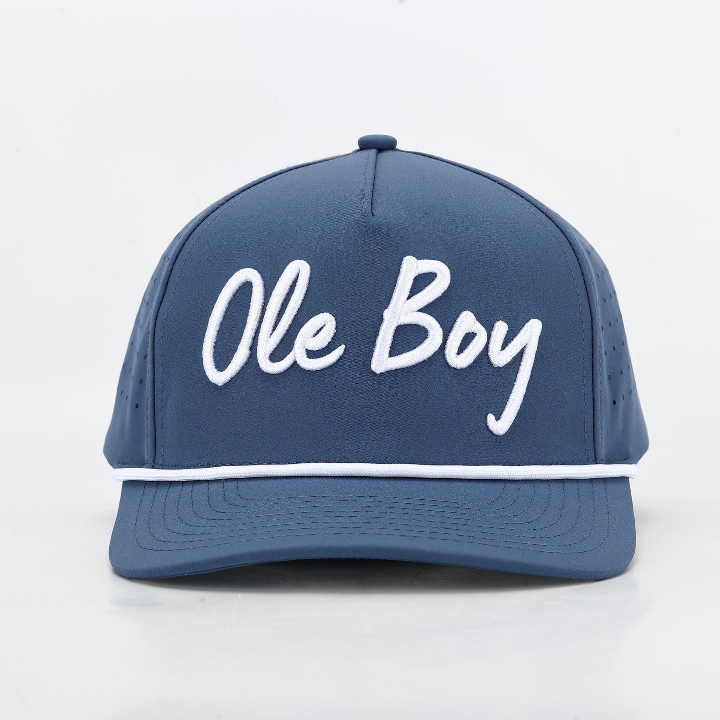 OLE BOY Blue Performance Golf Hat