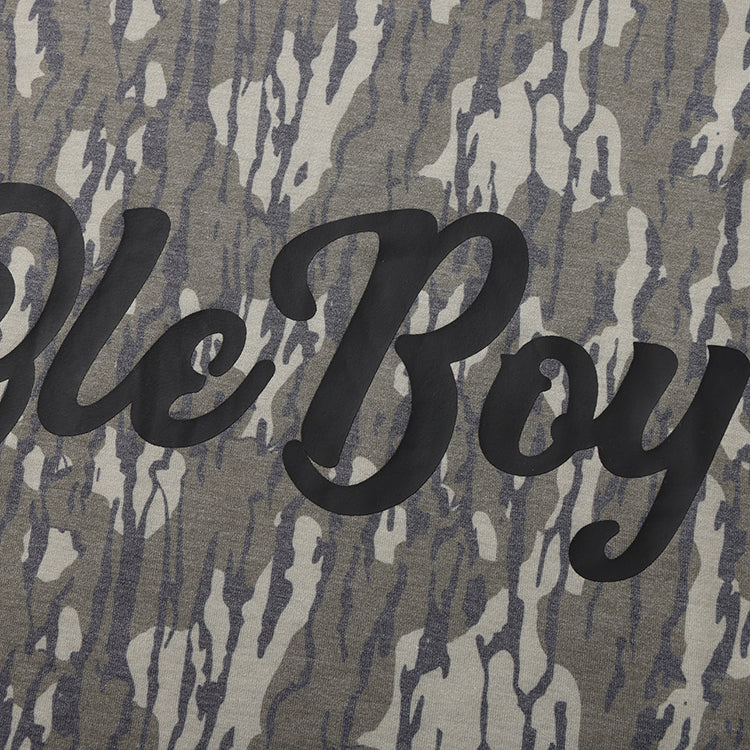 OLE BOY Bottomland Camo Performance Long Sleeve Logo Tee