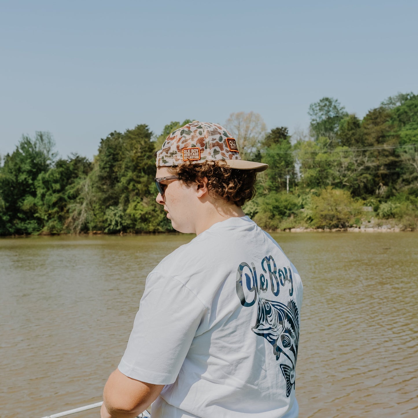OLE BOY Camo Game T-Shirt - Bass