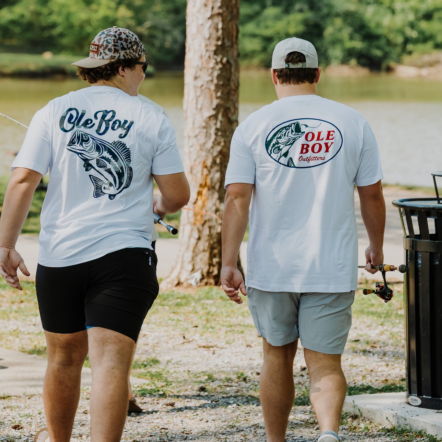 OLE BOY Camo Game T-Shirt - Bass