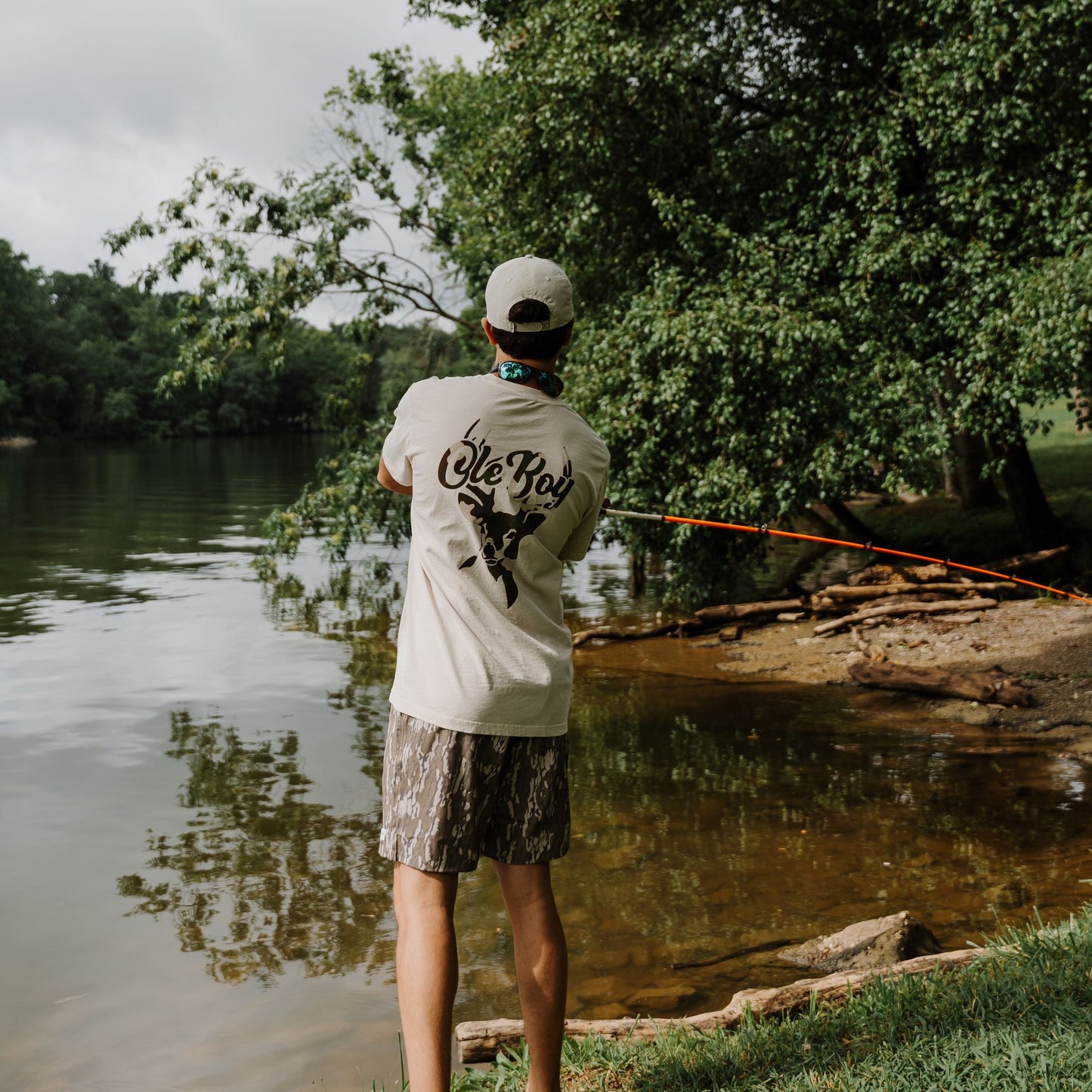 OLE BOY Camo Game T-Shirt - Deer