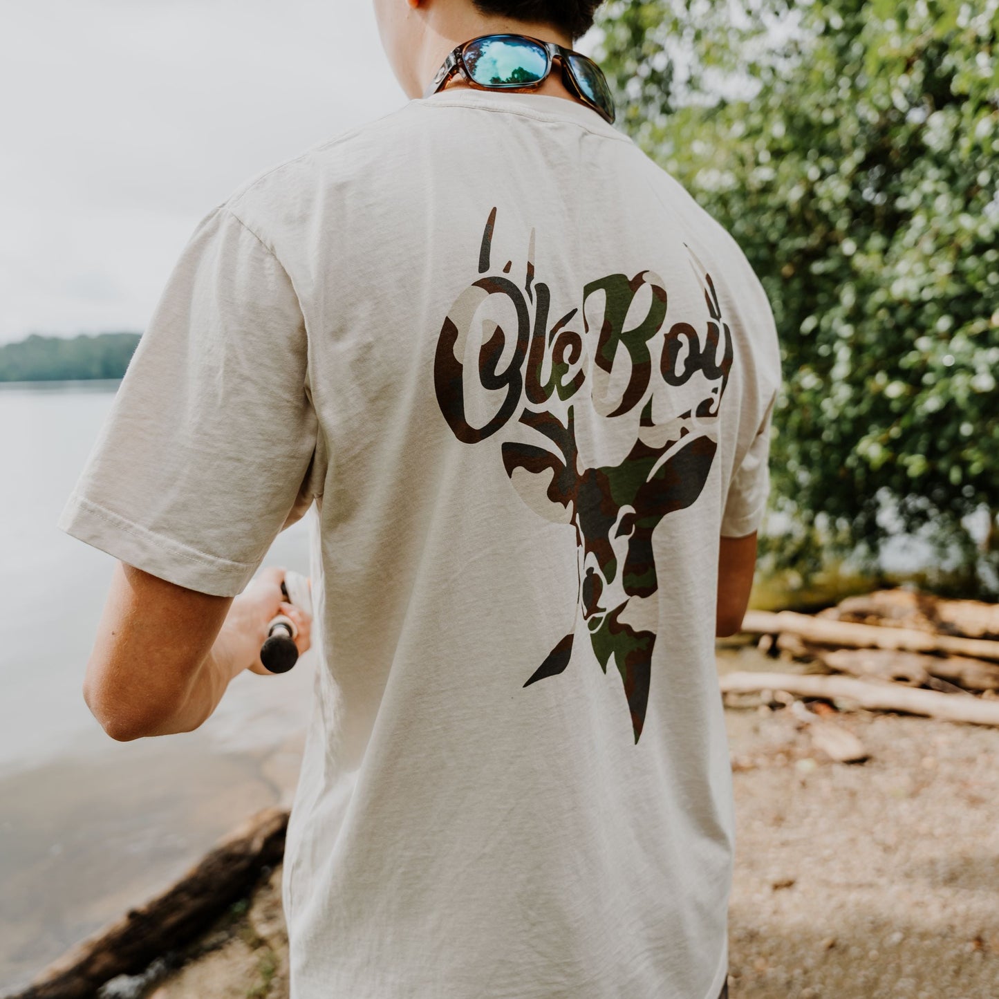OLE BOY Camo Game T-Shirt - Deer