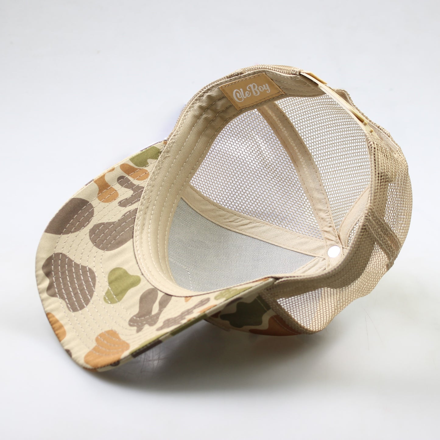 OLE BOY Camo Trucker Hat