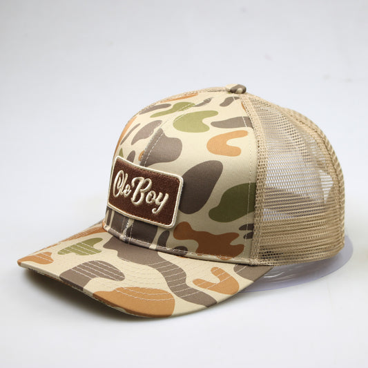 OLE BOY Camo Trucker Hat