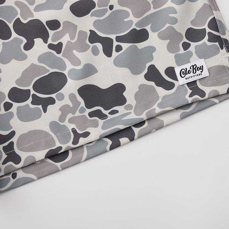 OLE BOY Everyday Short - Grey Camo