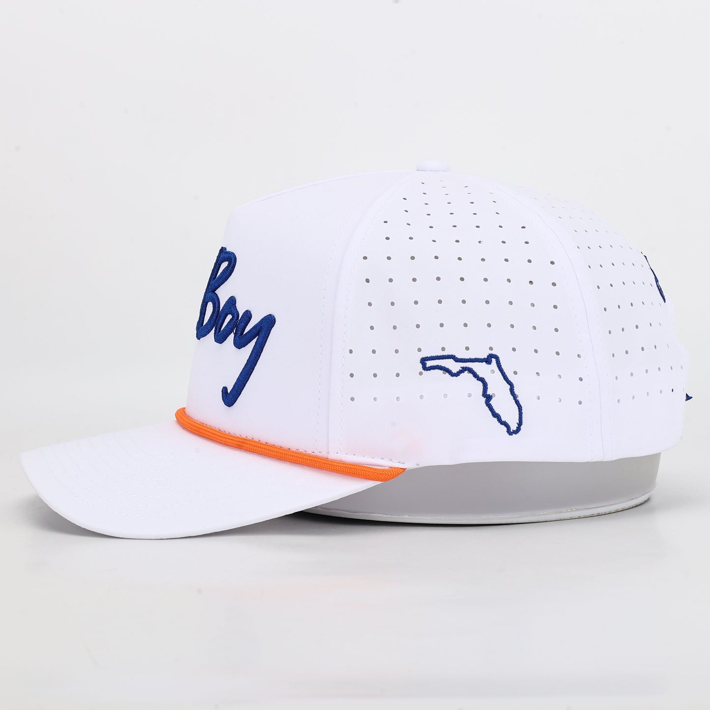 OLE BOY Florida Game Day Performance Golf Hat - White