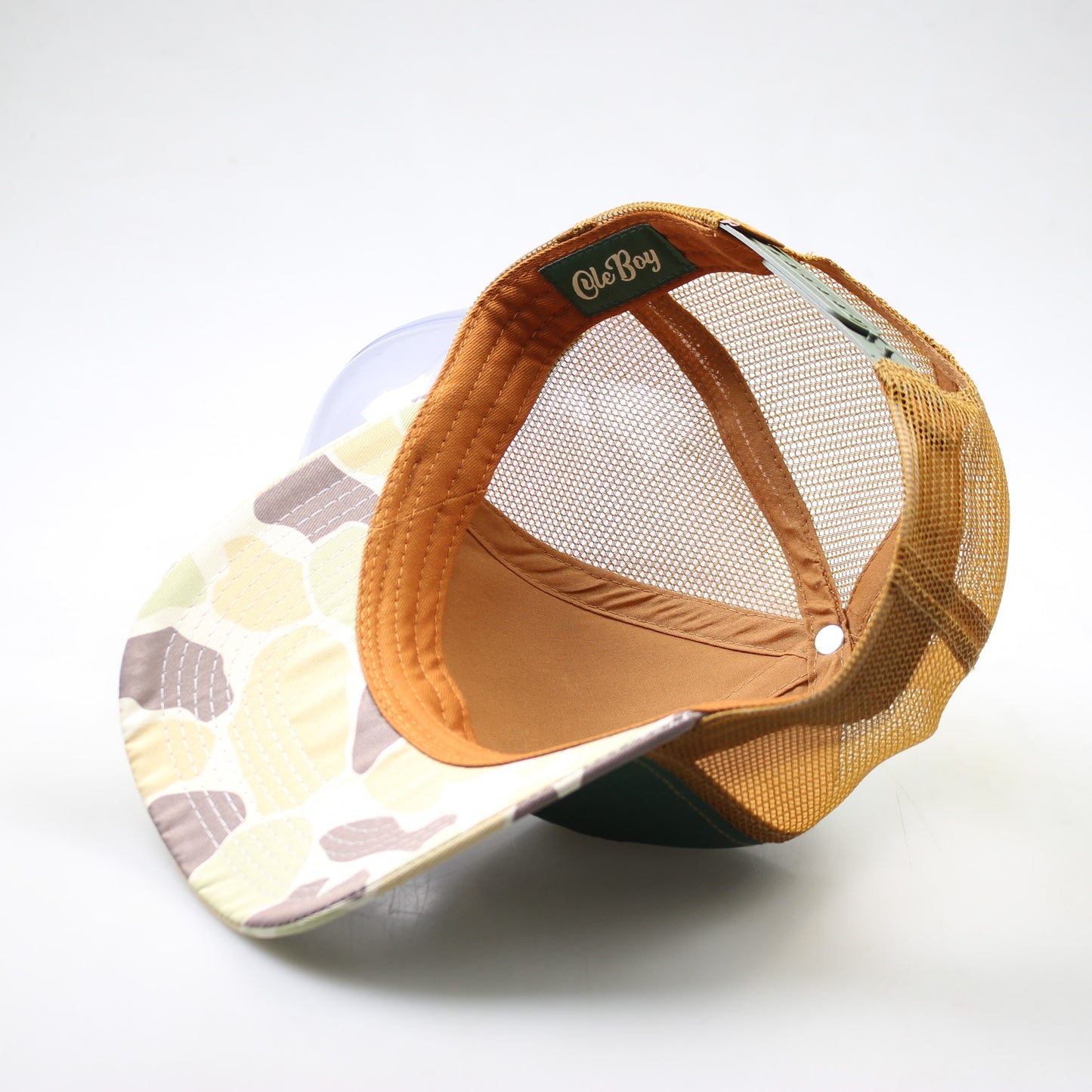 OLE BOY Flying Mallard Camo Trucker Hat