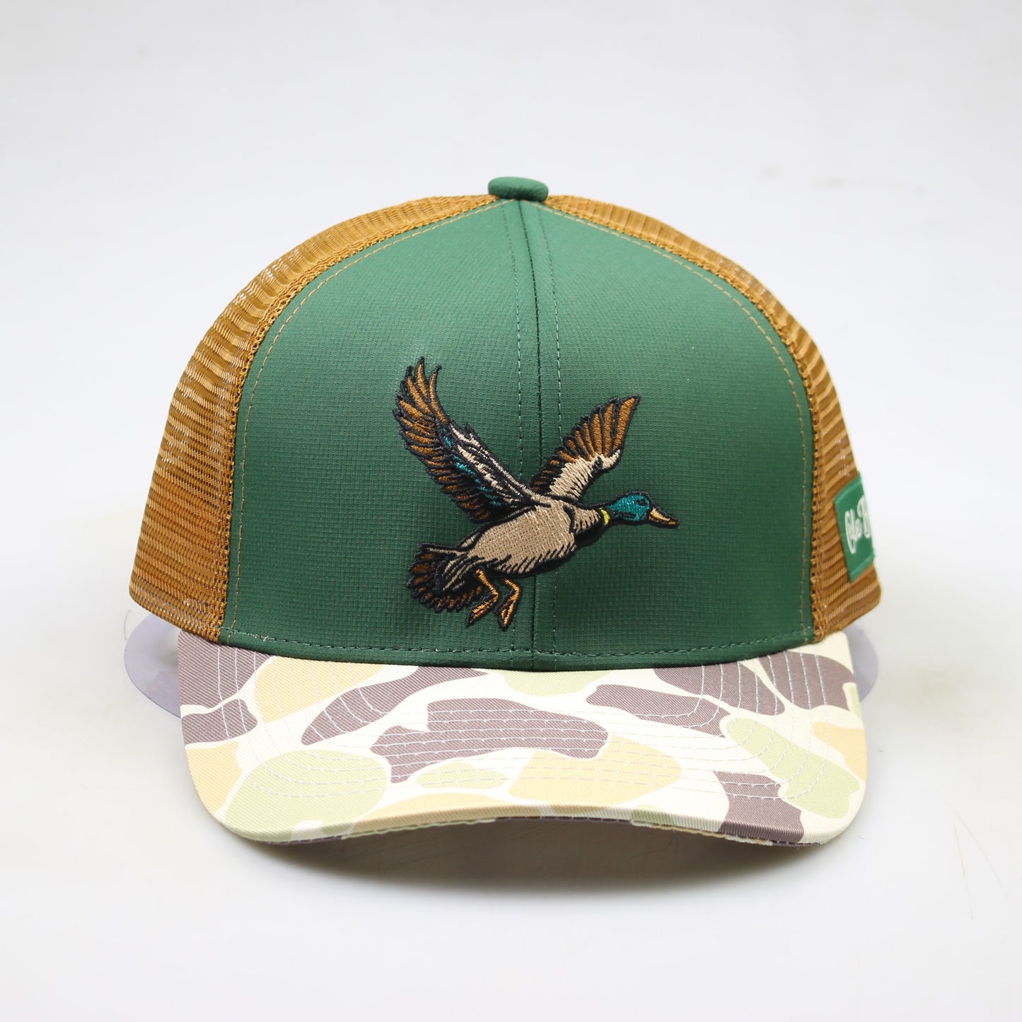 OLE BOY Flying Mallard Camo Trucker Hat