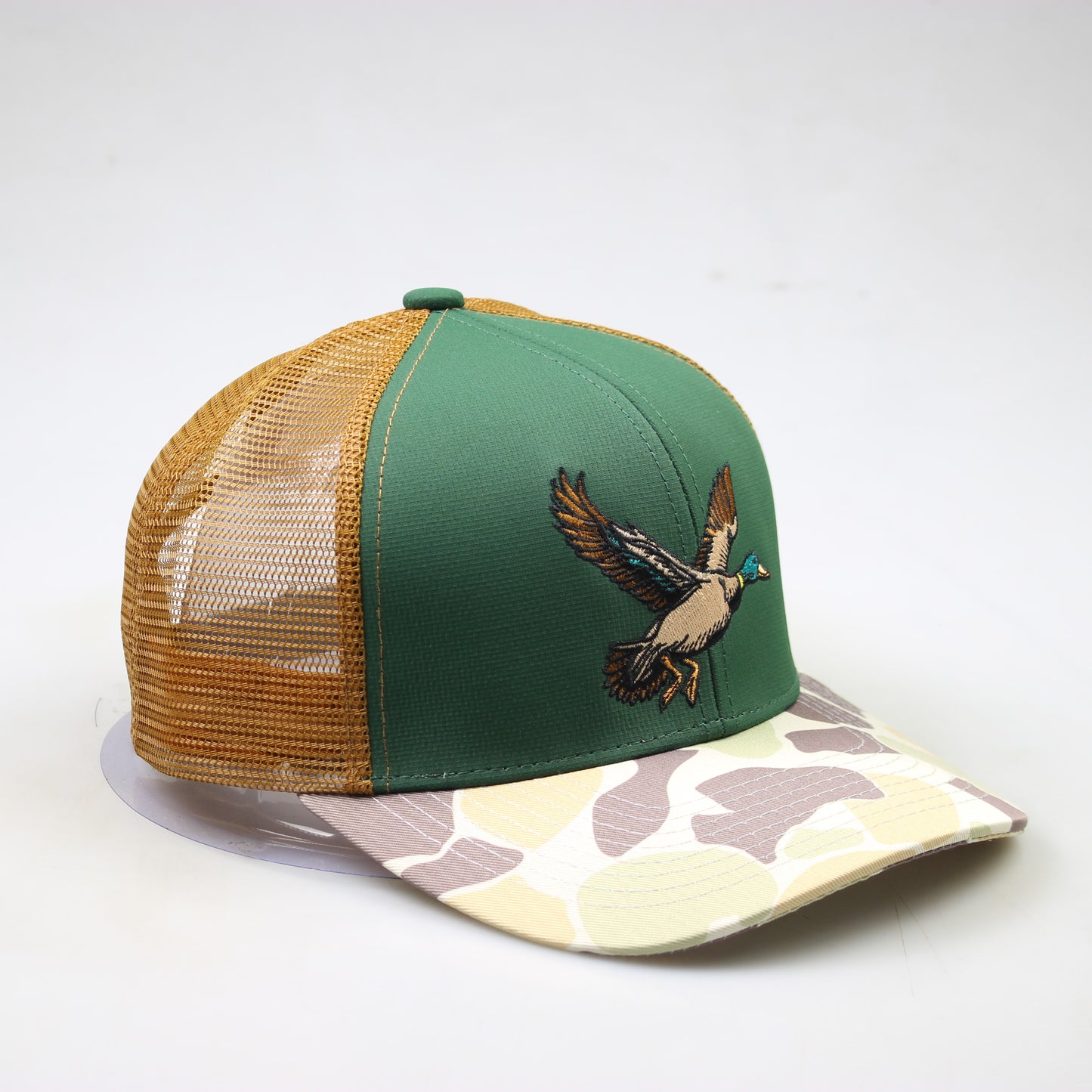 OLE BOY Flying Mallard Camo Trucker Hat