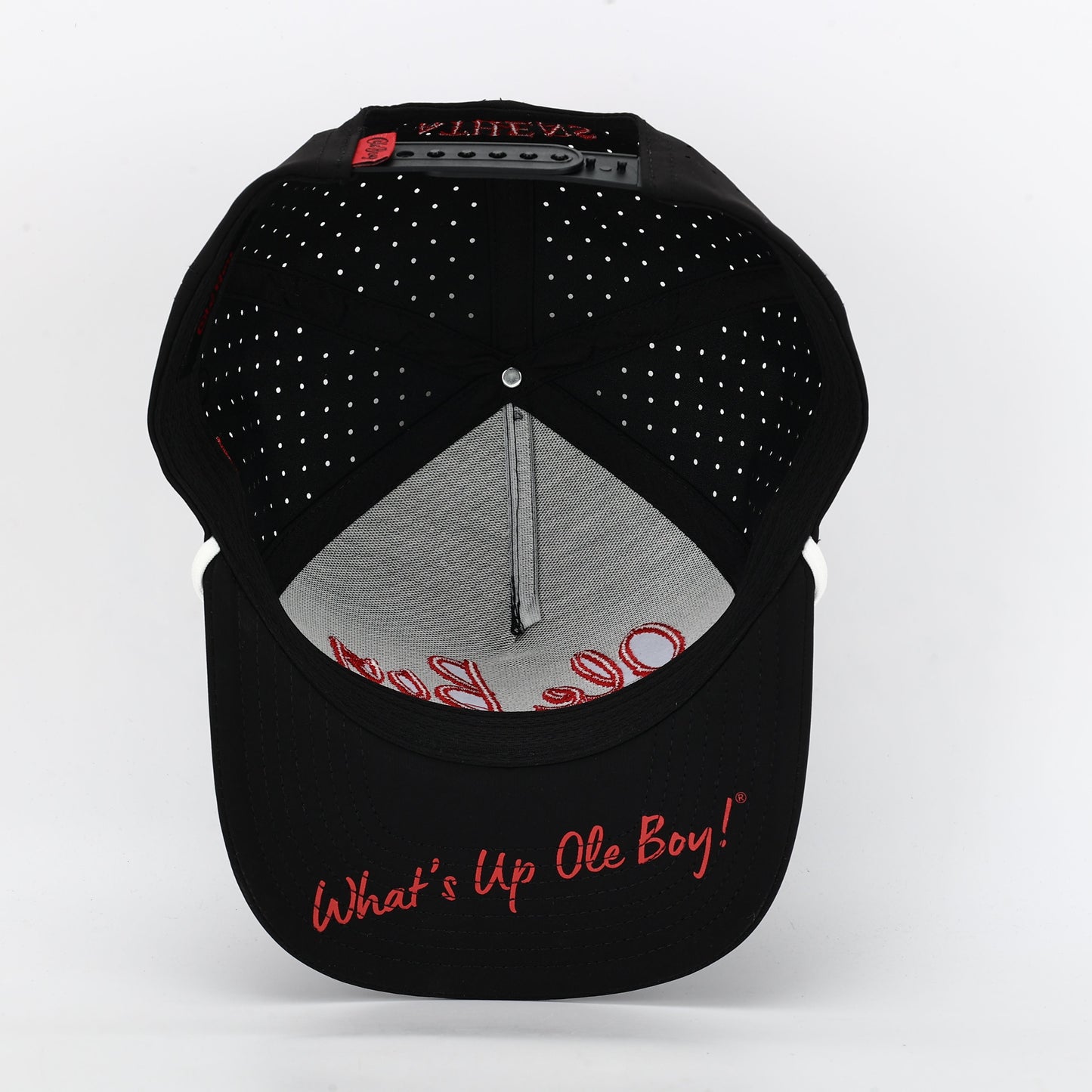 OLE BOY Georgia Game Day Performance Golf Hat - Black