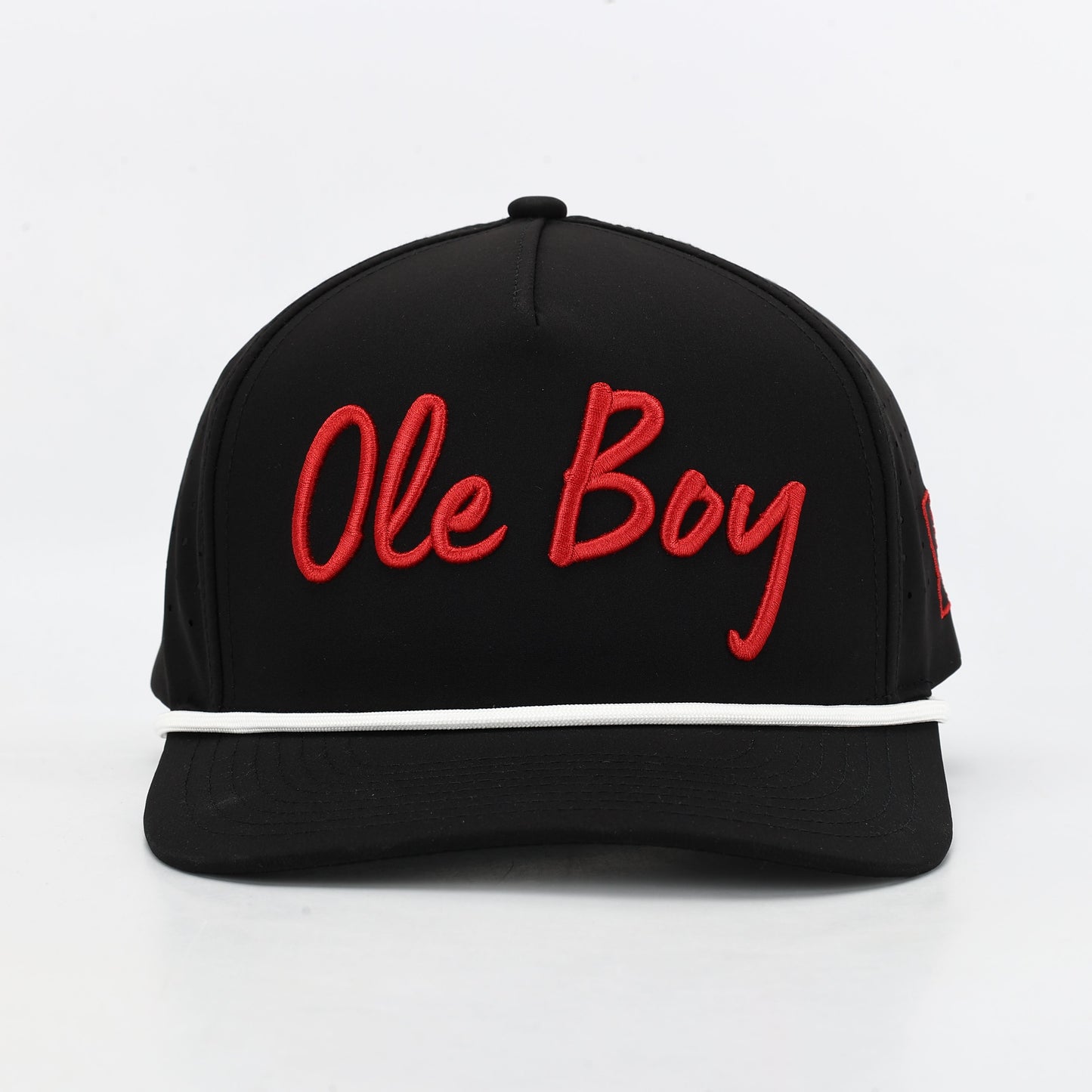 OLE BOY Georgia Game Day Performance Golf Hat - Black