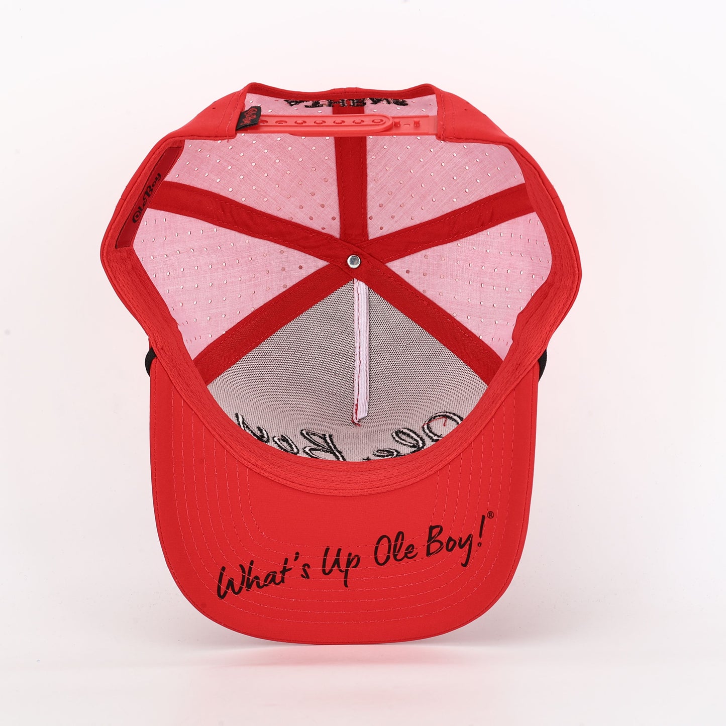 OLE BOY Georgia Game Day Performance Golf Hat - Red