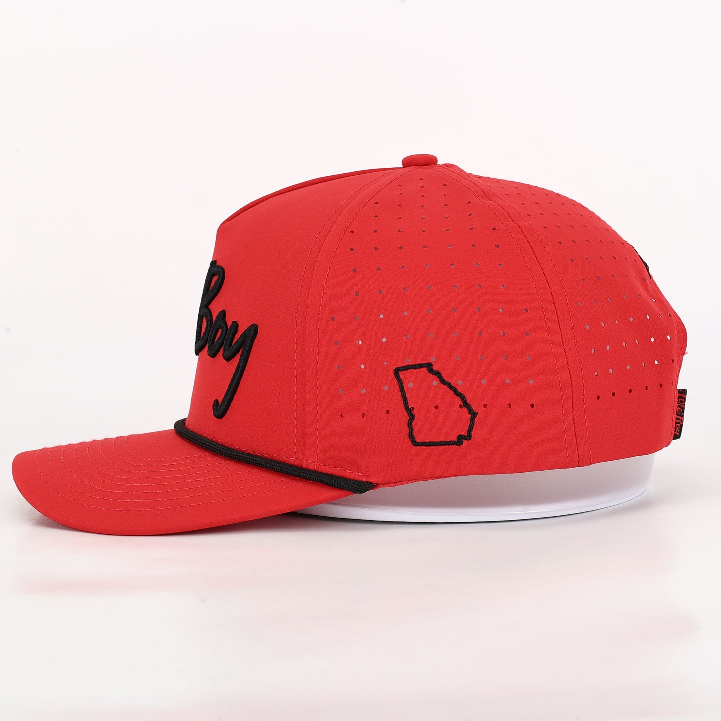 OLE BOY Georgia Game Day Performance Golf Hat - Red