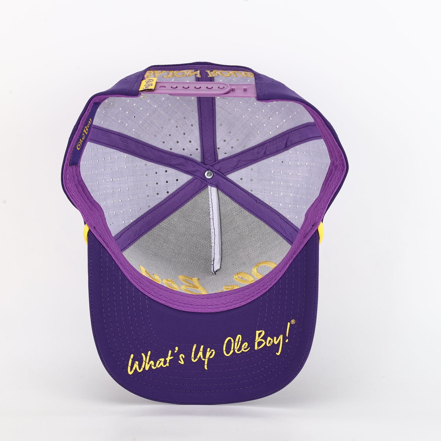OLE BOY Louisiana Game Day Performance Golf Hat