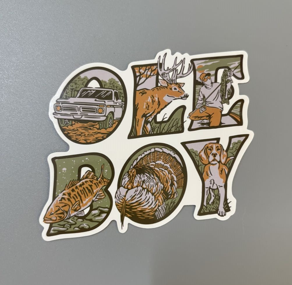 OLE BOY Outdoor Sticker Pack - 10 Pack