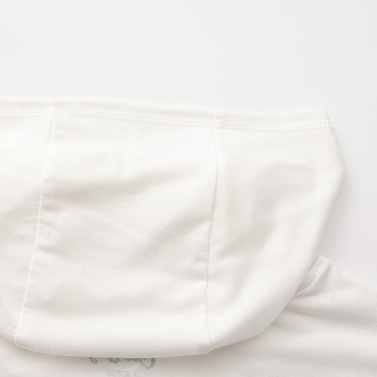 OLE BOY Performance Hooded Tee - White