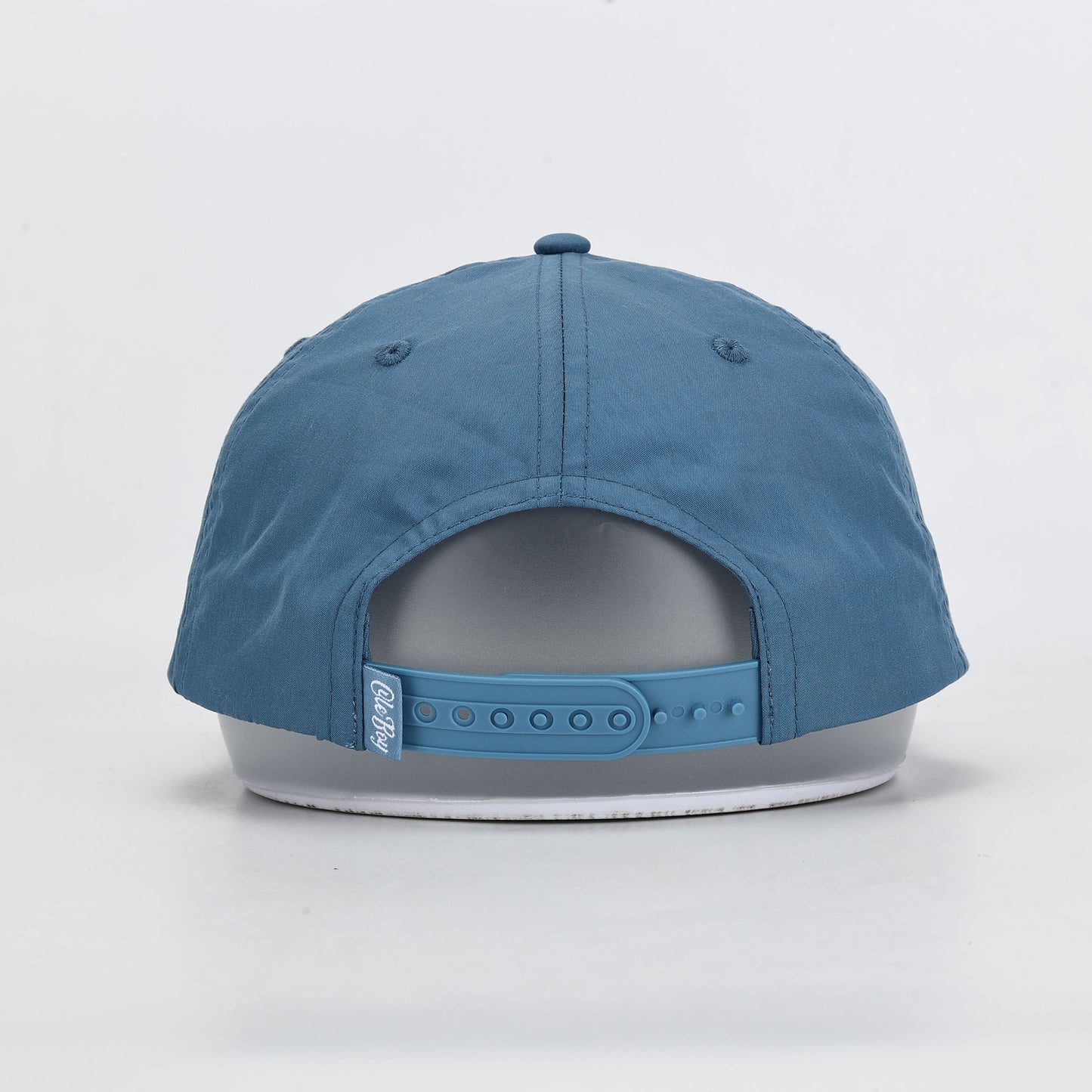 OLE BOY Umpqua Blue/White Lured In Bass Rope Hat
