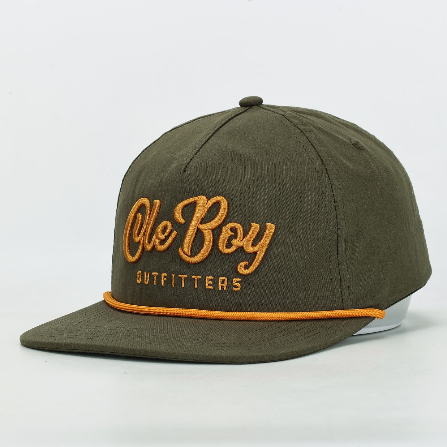 OLE BOY Umpqua Green/Gold Ole Boy Logo Rope Hat