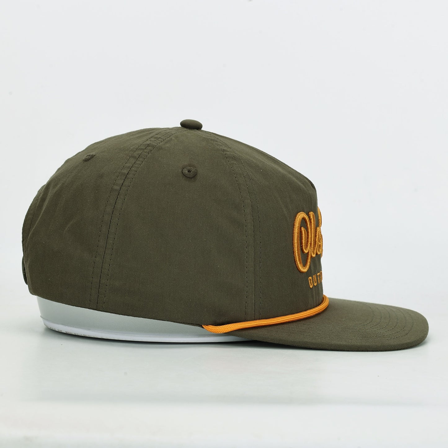 OLE BOY Umpqua Green/Gold Ole Boy Logo Rope Hat