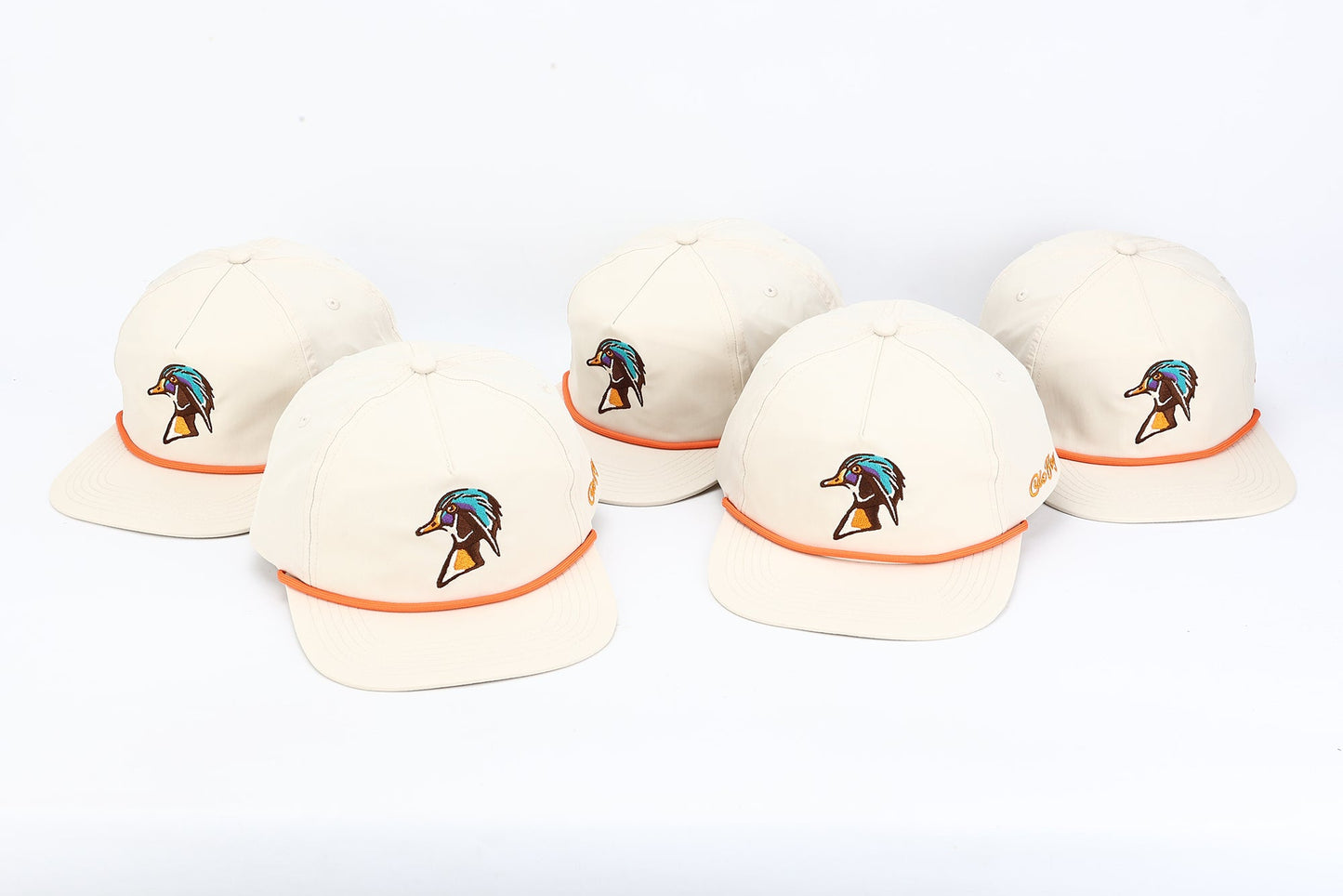 OLE BOY Wood Duck Rope Grandpa Hat