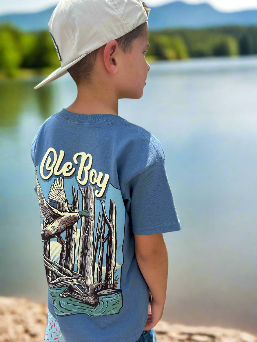 OLE BOY Youth Mallard Marsh Tee