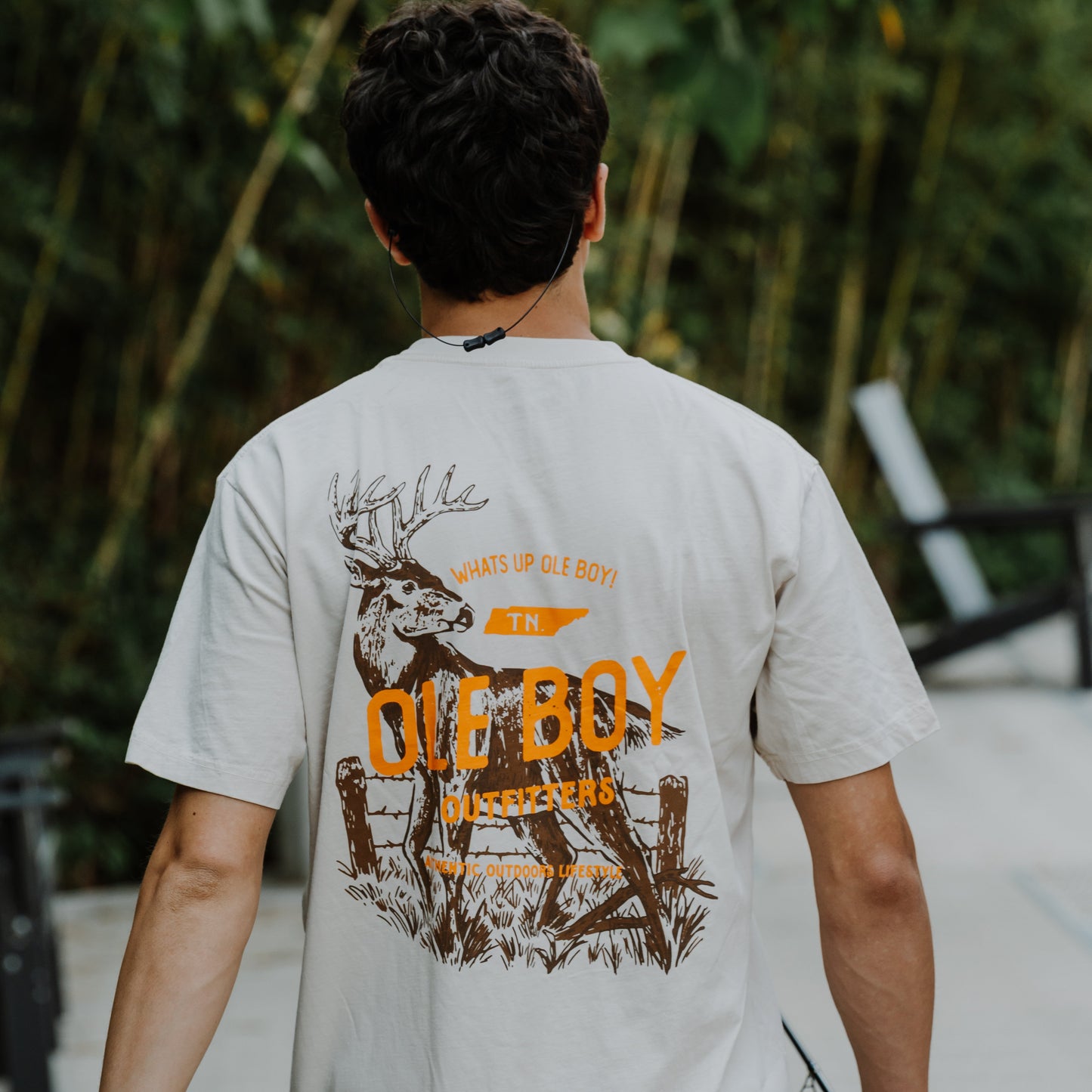 OLE BOY 10 Point Buck T-Shirt Lifestyle Back