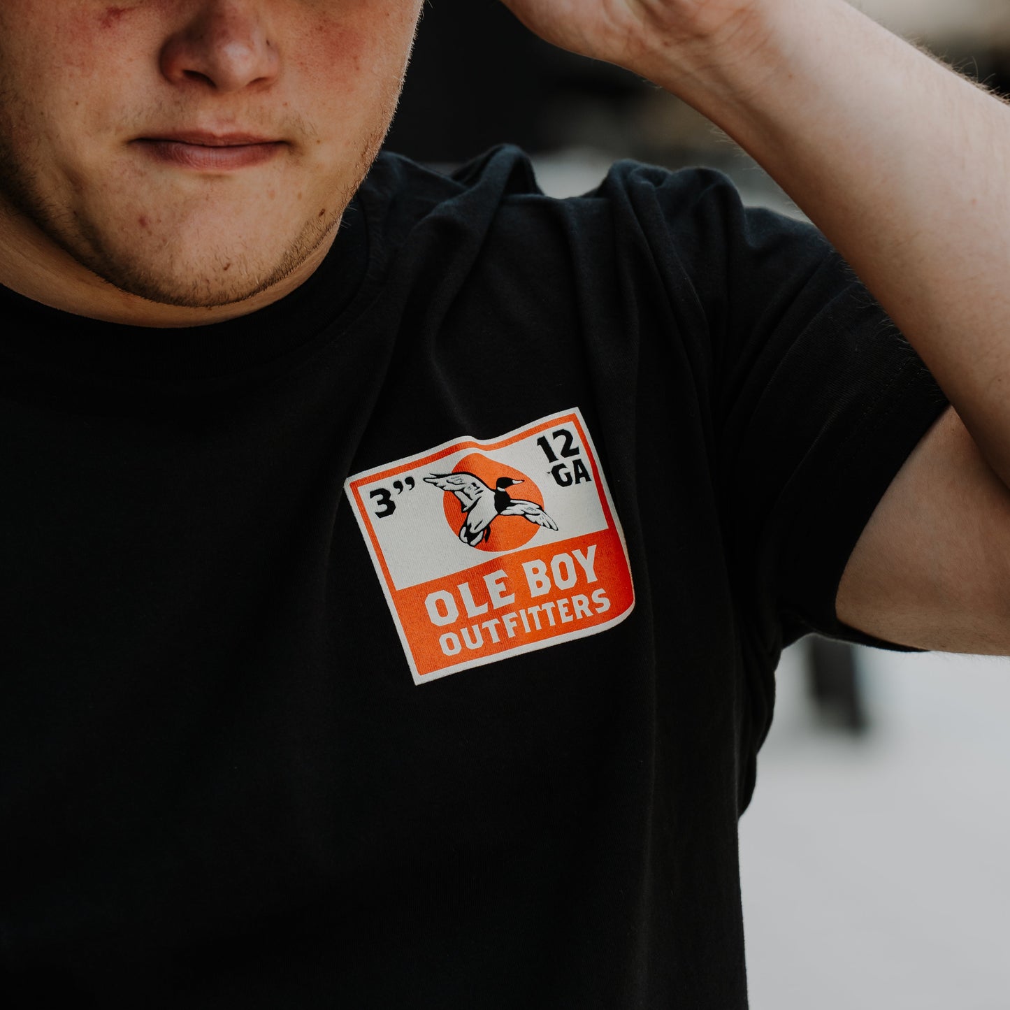 OLE BOY 12 Gauge T-Shirt Lifestyle Front