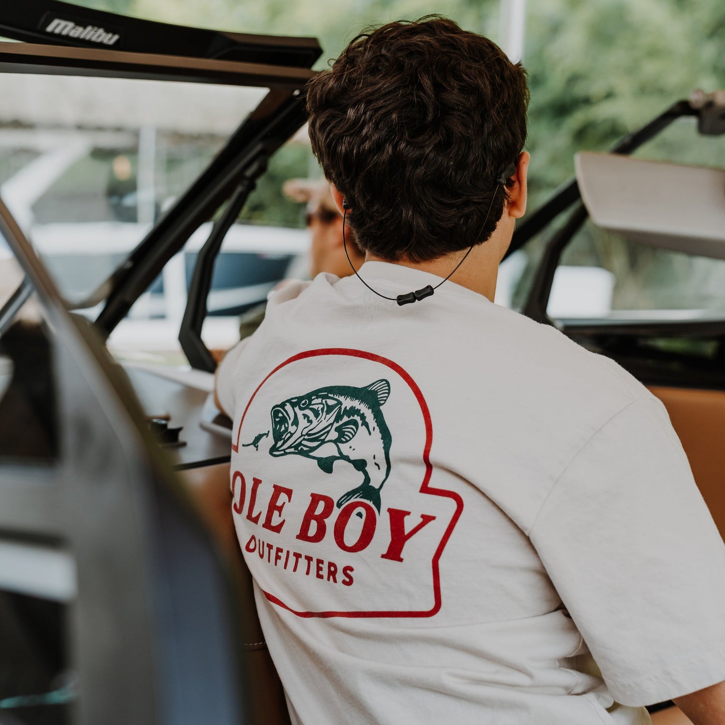 OLE BOY Bass in Pursuit T-Shirt Lifestyle Boat