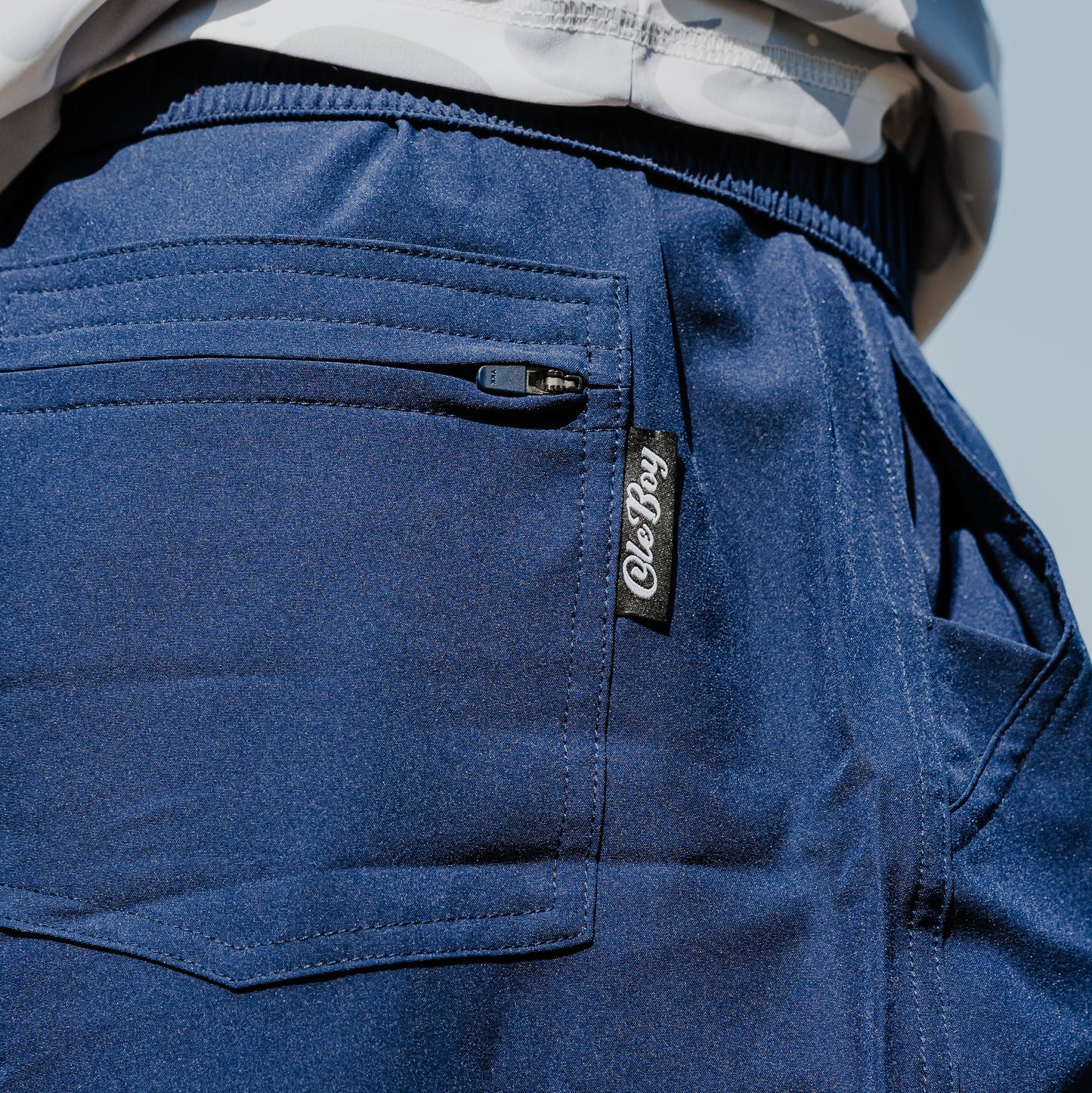 OLE BOY Everyday Navy Short - Lifestyle