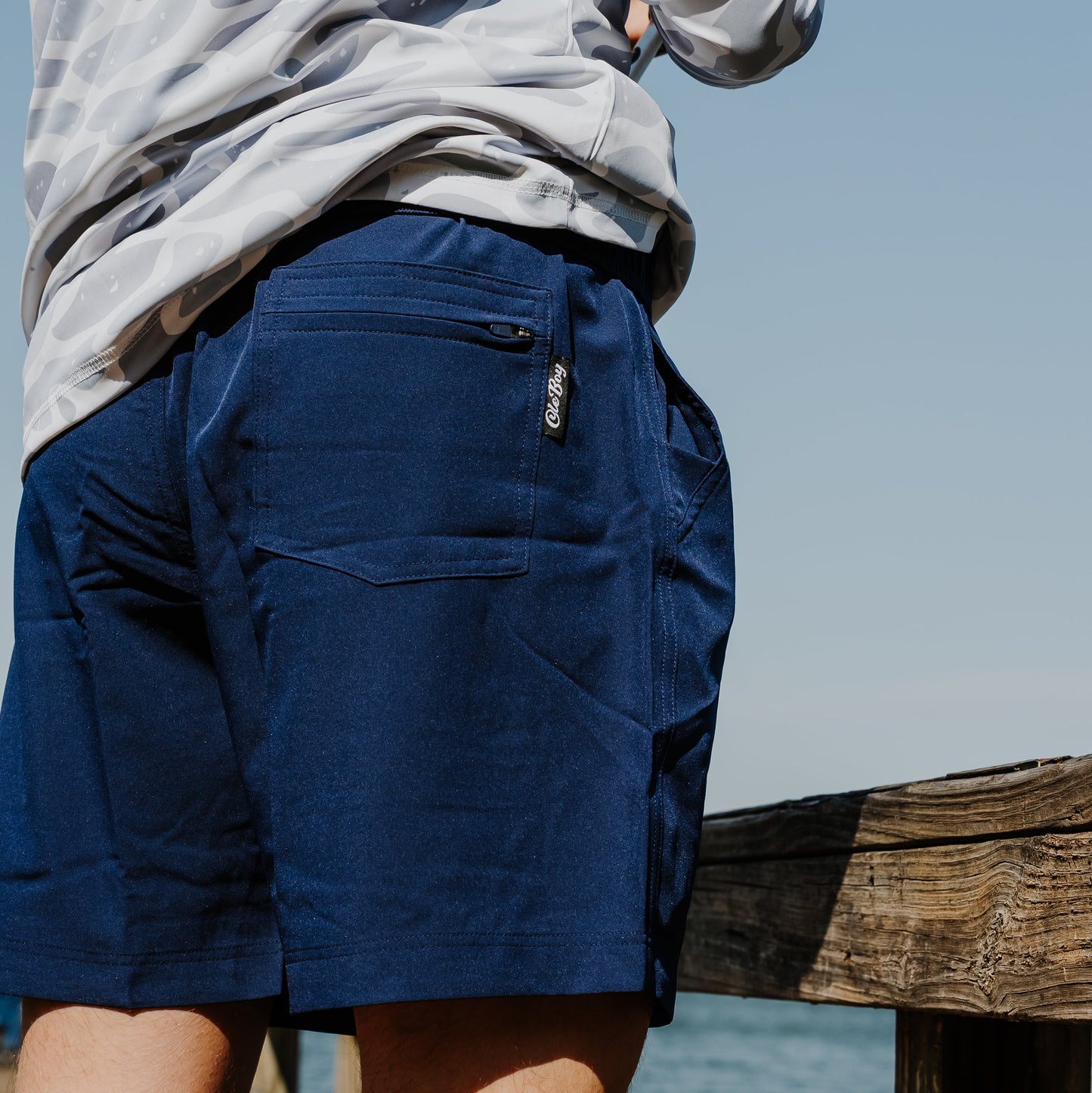 OLE BOY Everyday Short - Navy Lifestyle