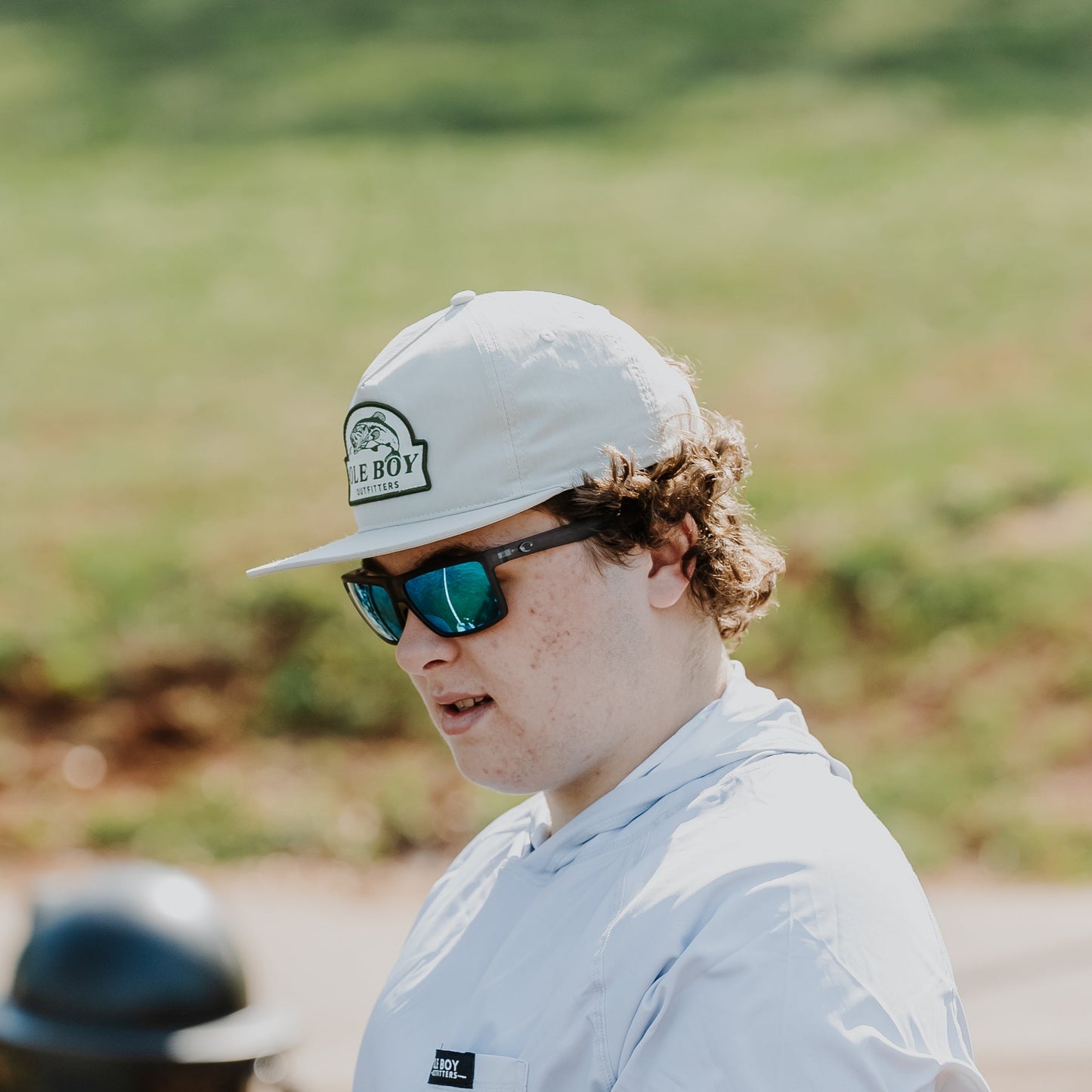 OLE BOY Umpqua Tan/Green Bass in Pursuit Hat Lifestyle