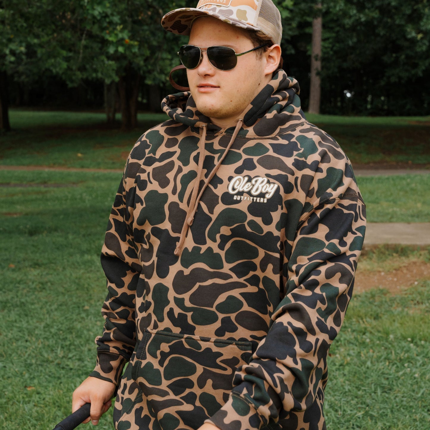 OLE BOY Camo Buck Hoodie