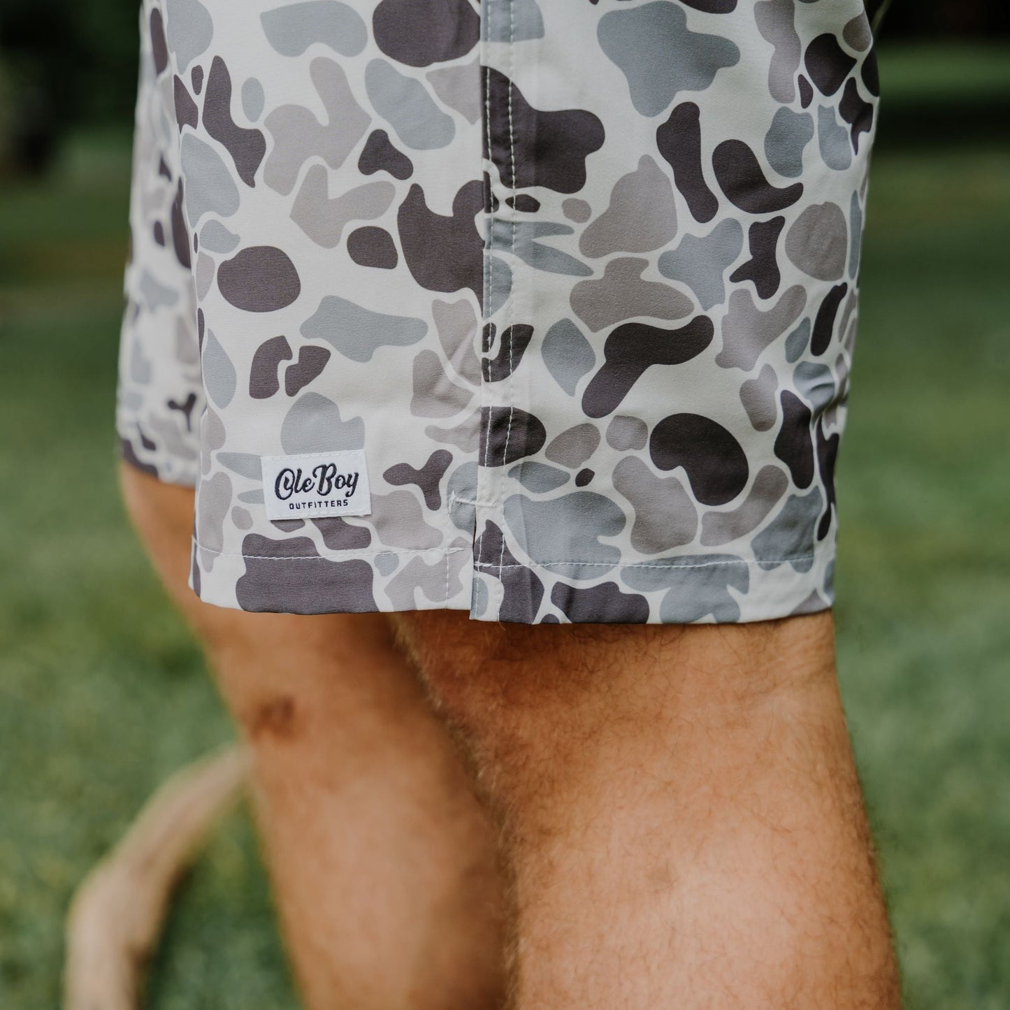 OLE BOY Everyday Short - Grey Camo