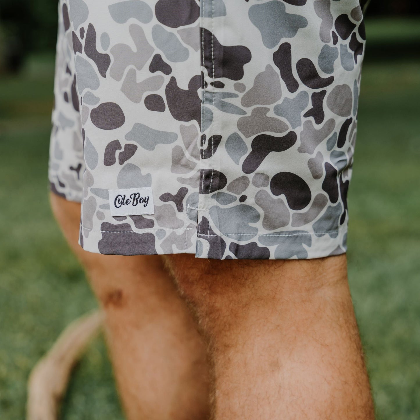 OLE BOY Everyday Short - Grey Camo