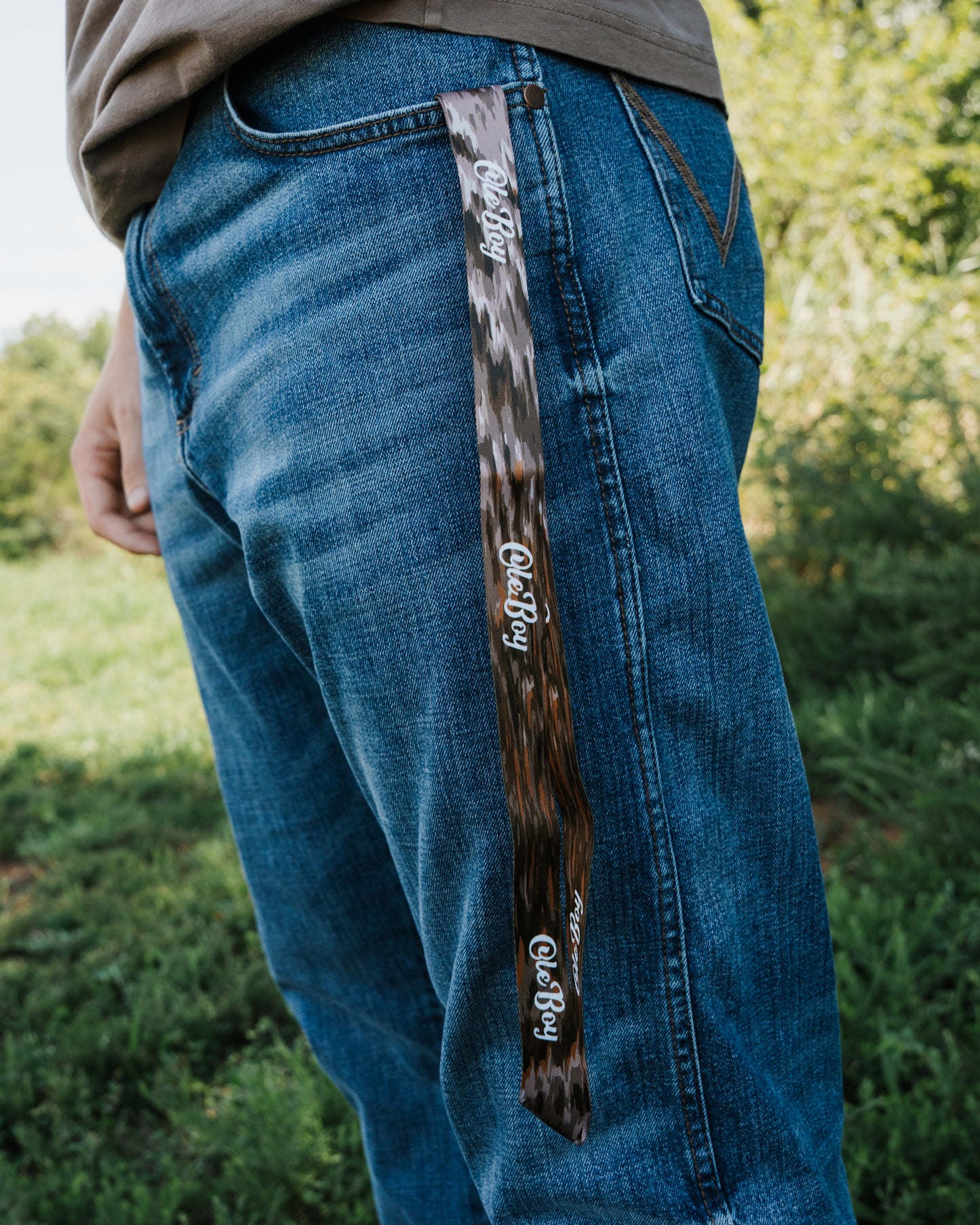 Ole Boy Lanyard - Deer Antler Camo