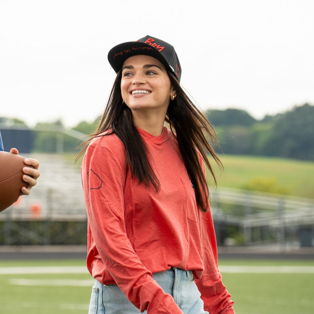 OLE BOY Performance Hooded Game Day Tee - Georgia